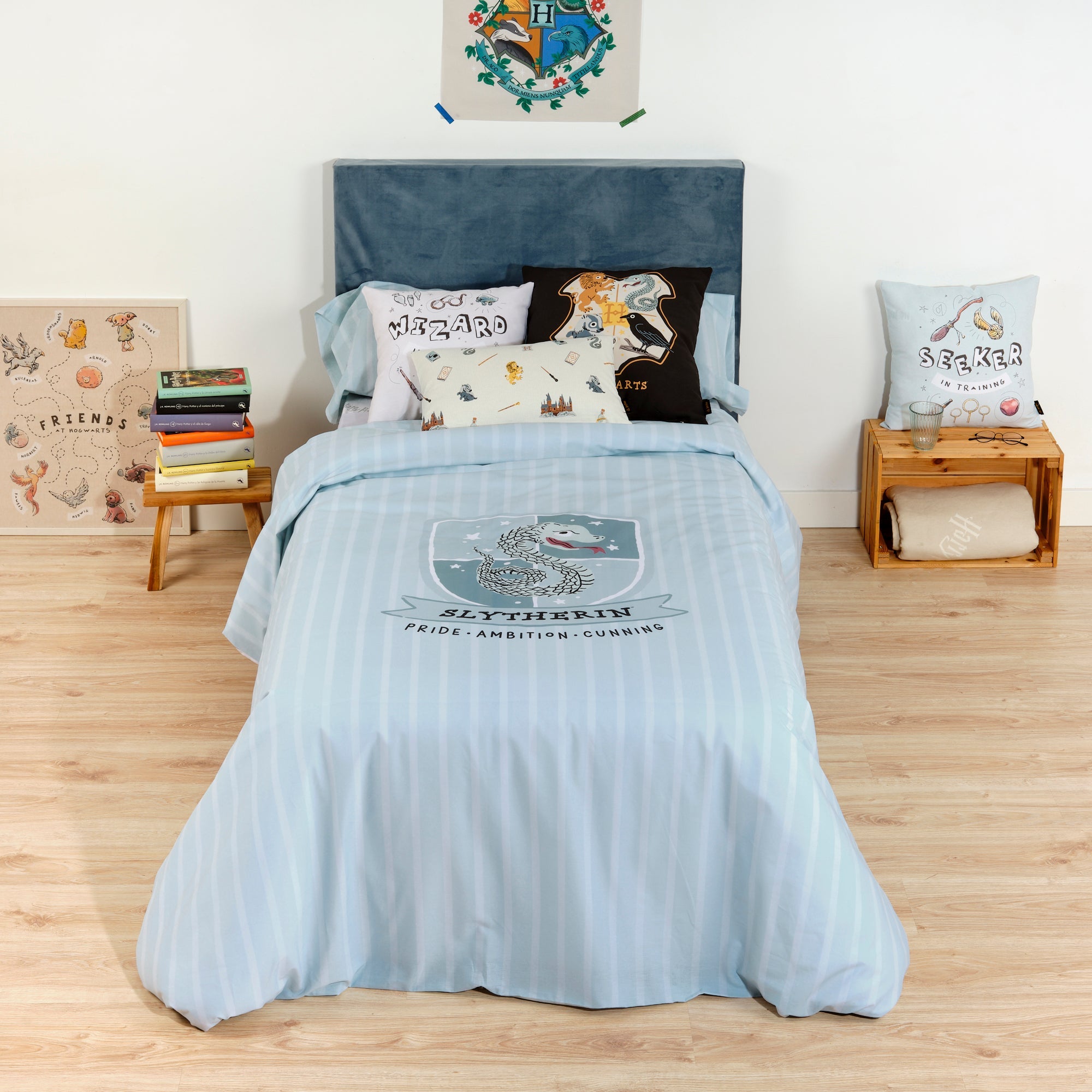 100% cotton Slytherin Sweet duvet cover