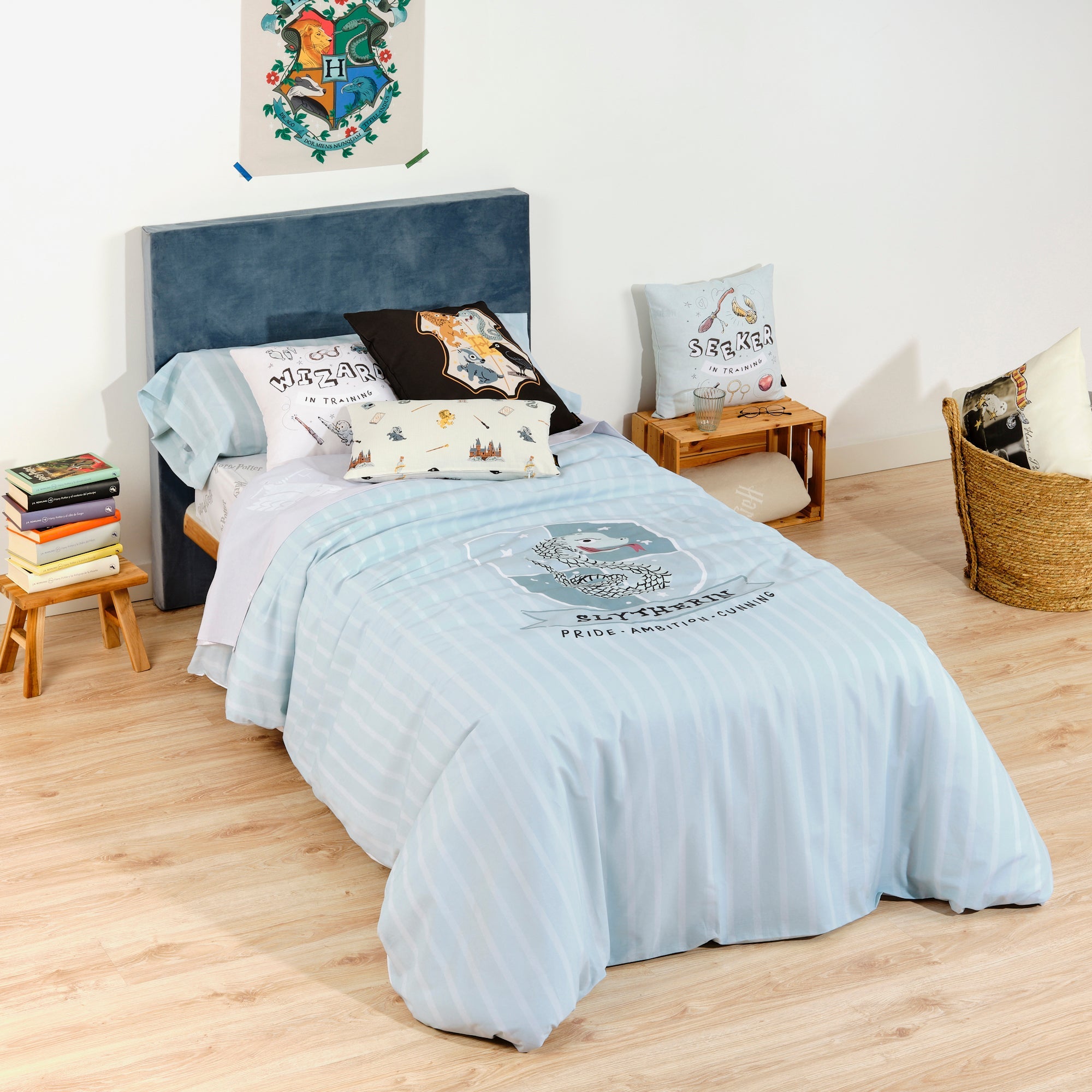 100% cotton Slytherin Sweet duvet cover