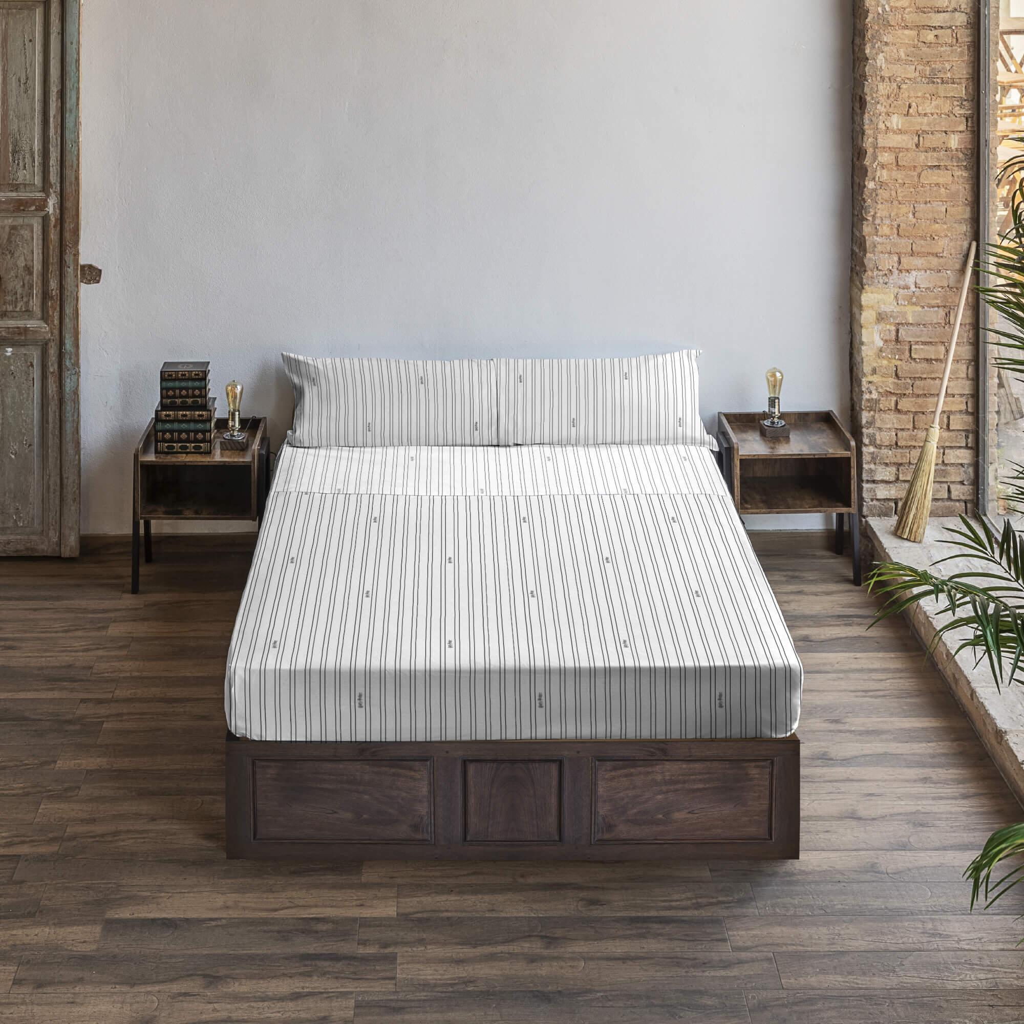 HPotter Marengo 100% Cotton Sheet Set