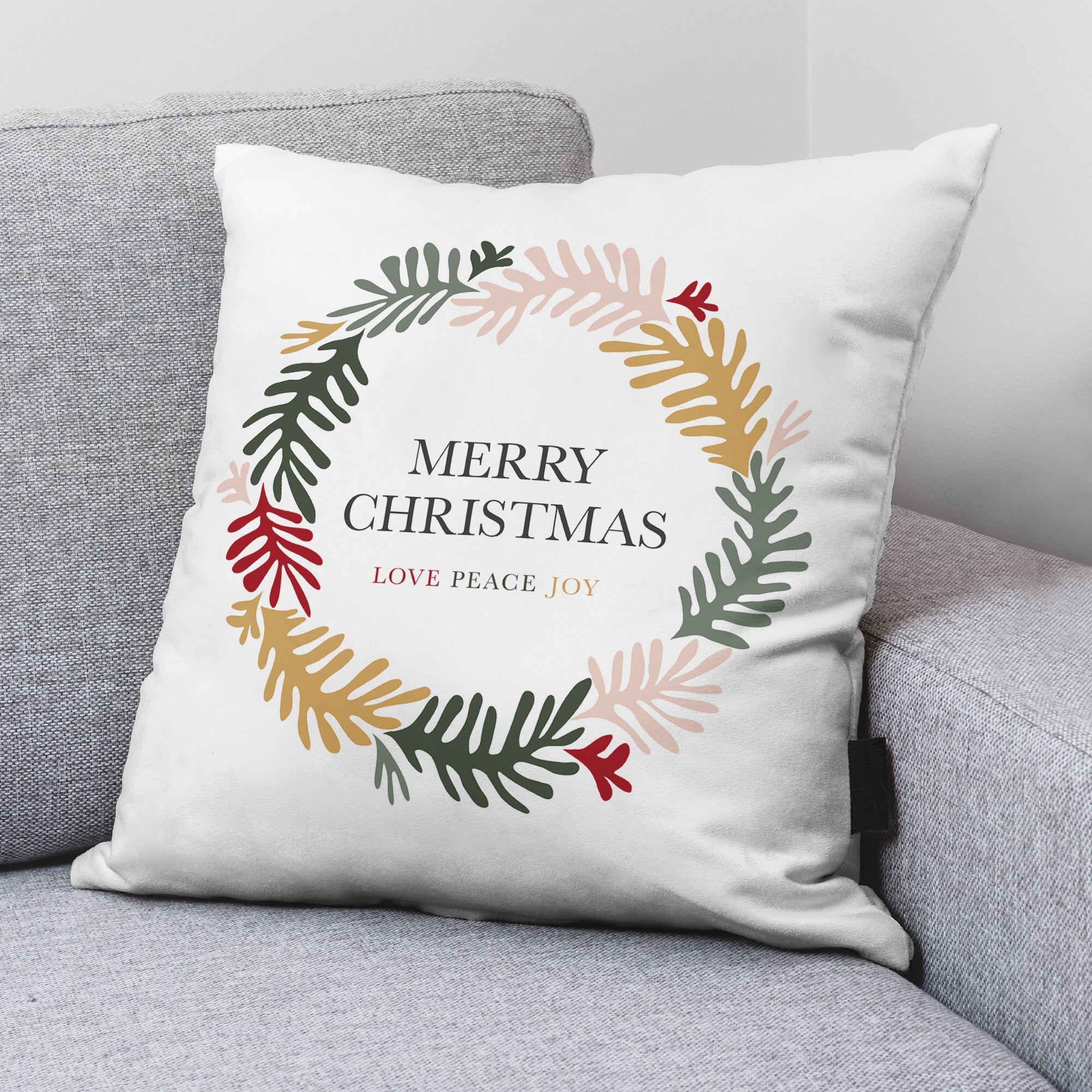 100% cotton cushion cover Lapland 42 50x50 cm