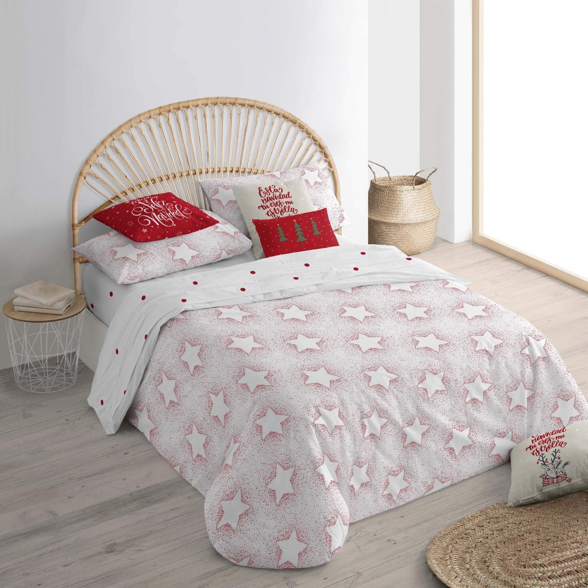 Housse de couette à clics 100% coton Laponia 15