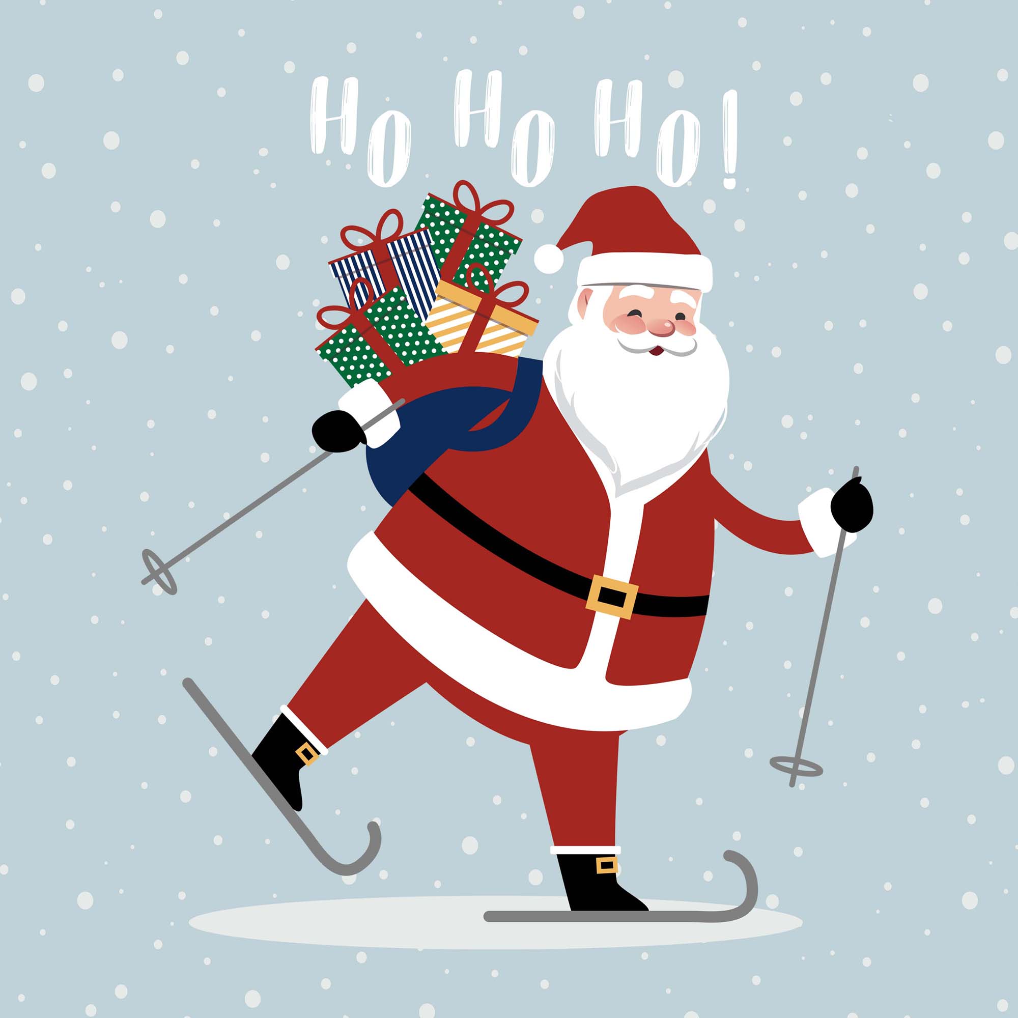 Duvet cover with clicks 100% cotton Lapland 48