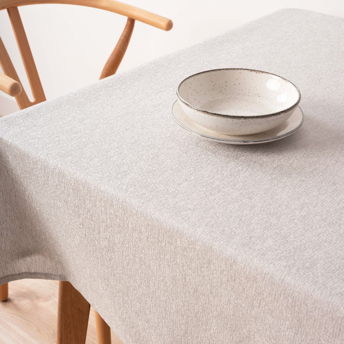 Mantel antimanchas jacquard Bacoli 000-068 Gris Alma