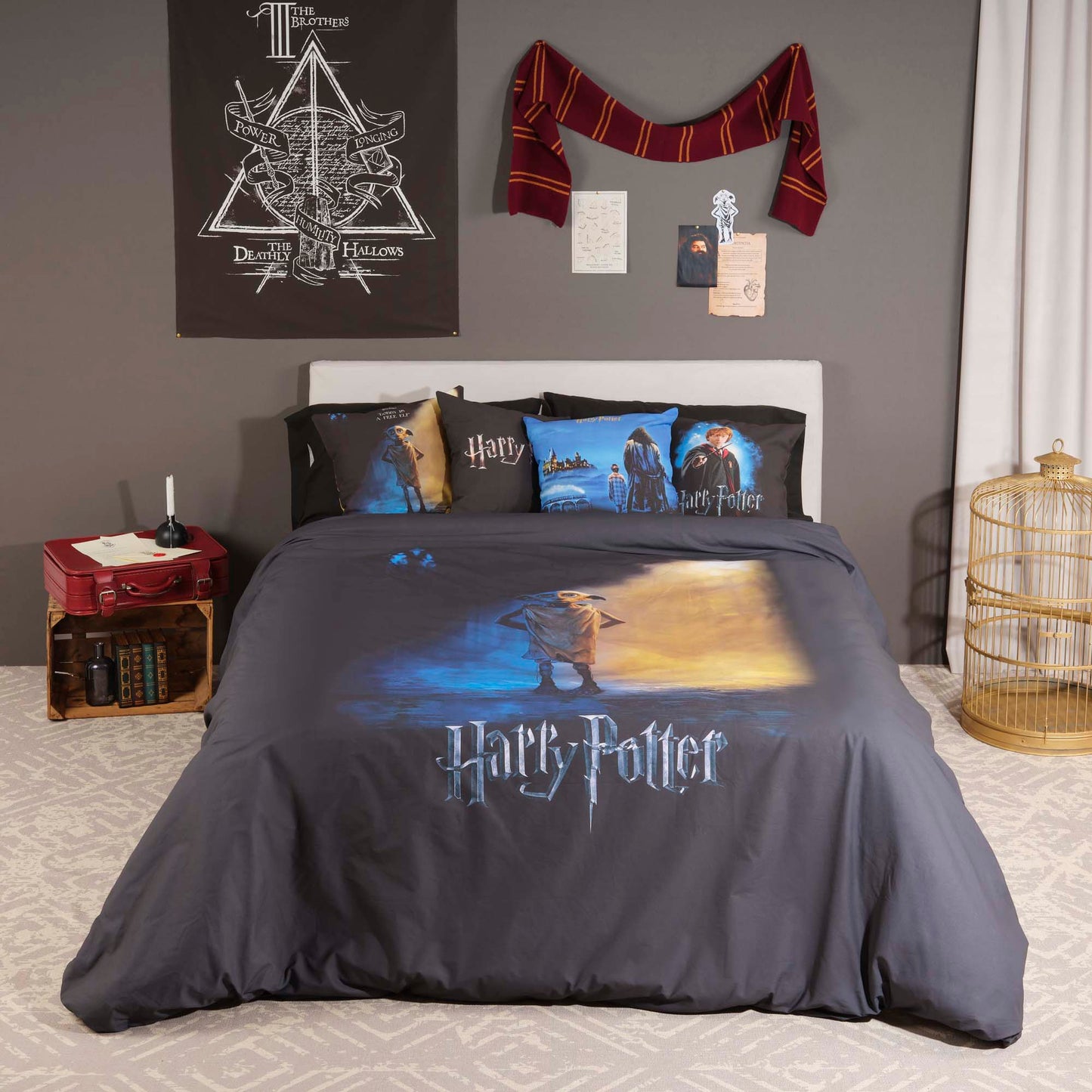Funda nórdica Harry Potter microsatén Dobby