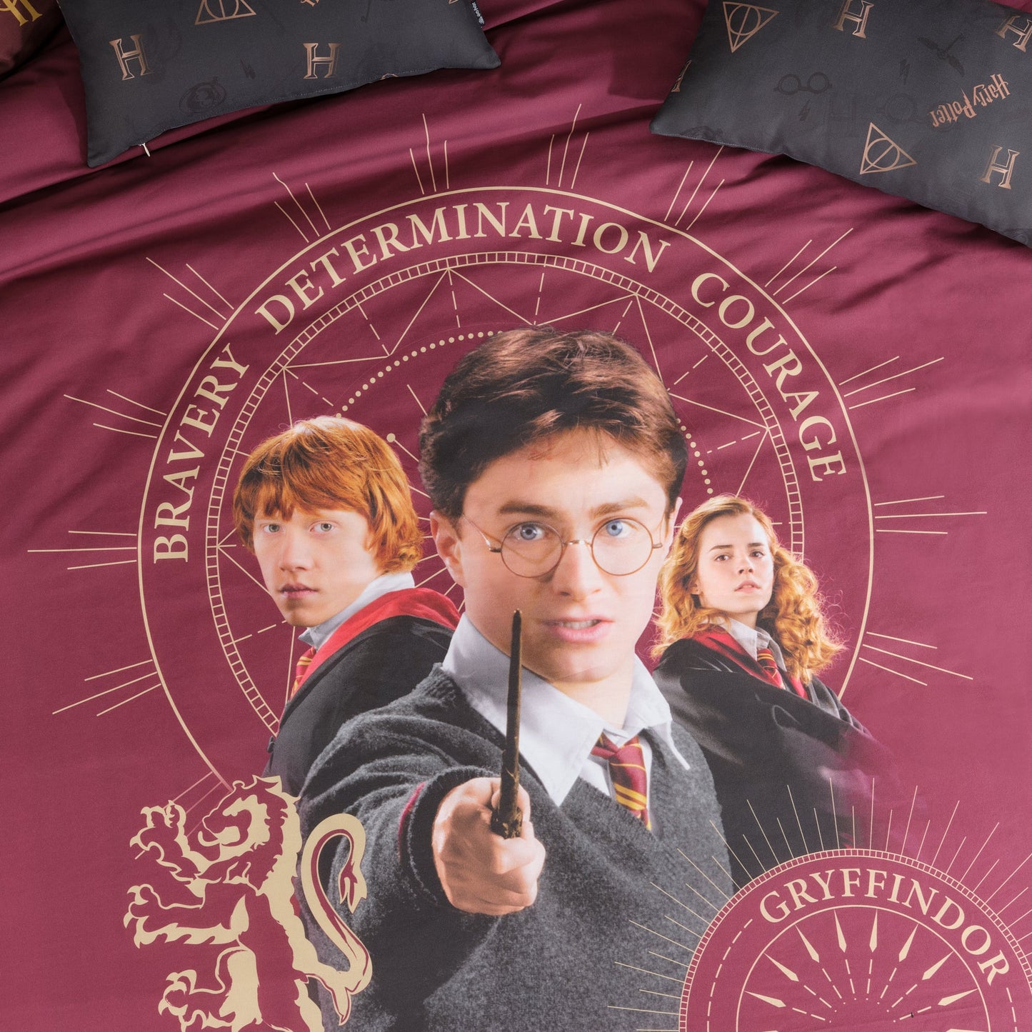Funda nórdica Harry Potter microsatén Gryffindor Bond