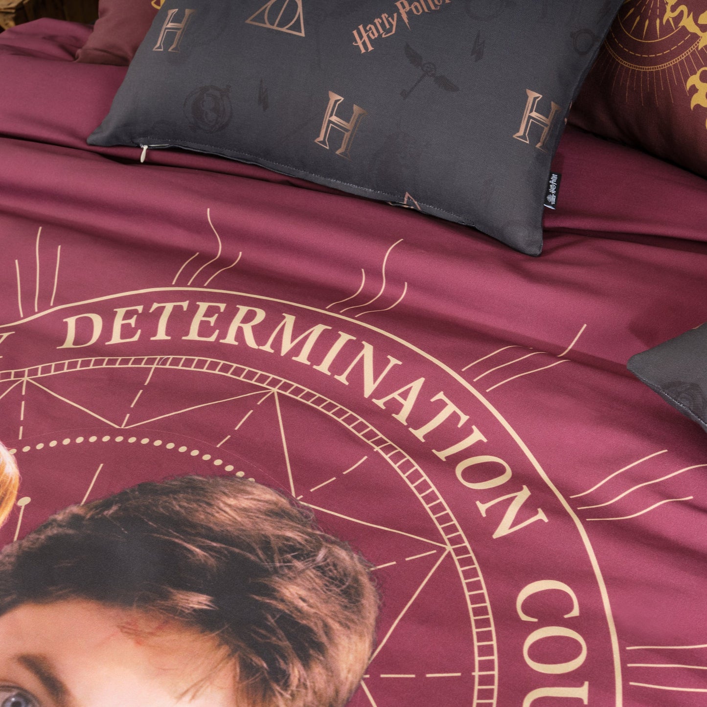 Funda nórdica Harry Potter microsatén Gryffindor Bond