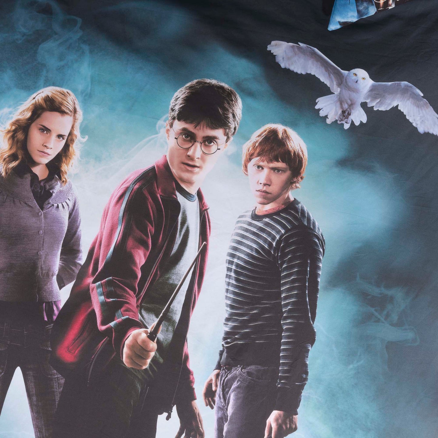 Funda nórdica Harry Potter microsatén Lumos