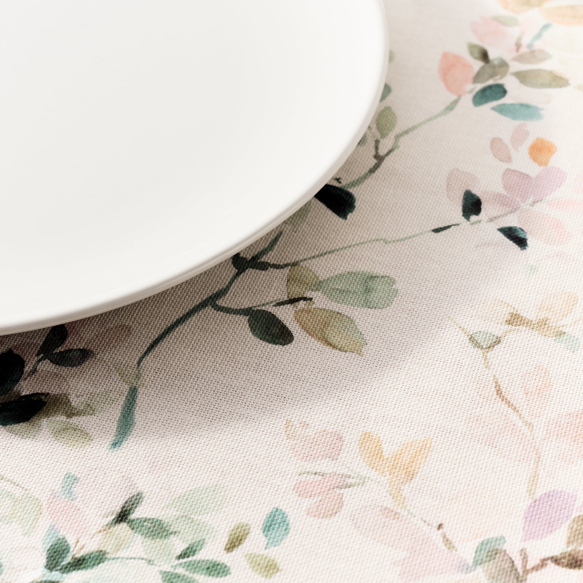 Pack of 2 resinized individual tablecloths 0120-247 100% cotton 45x35 cm