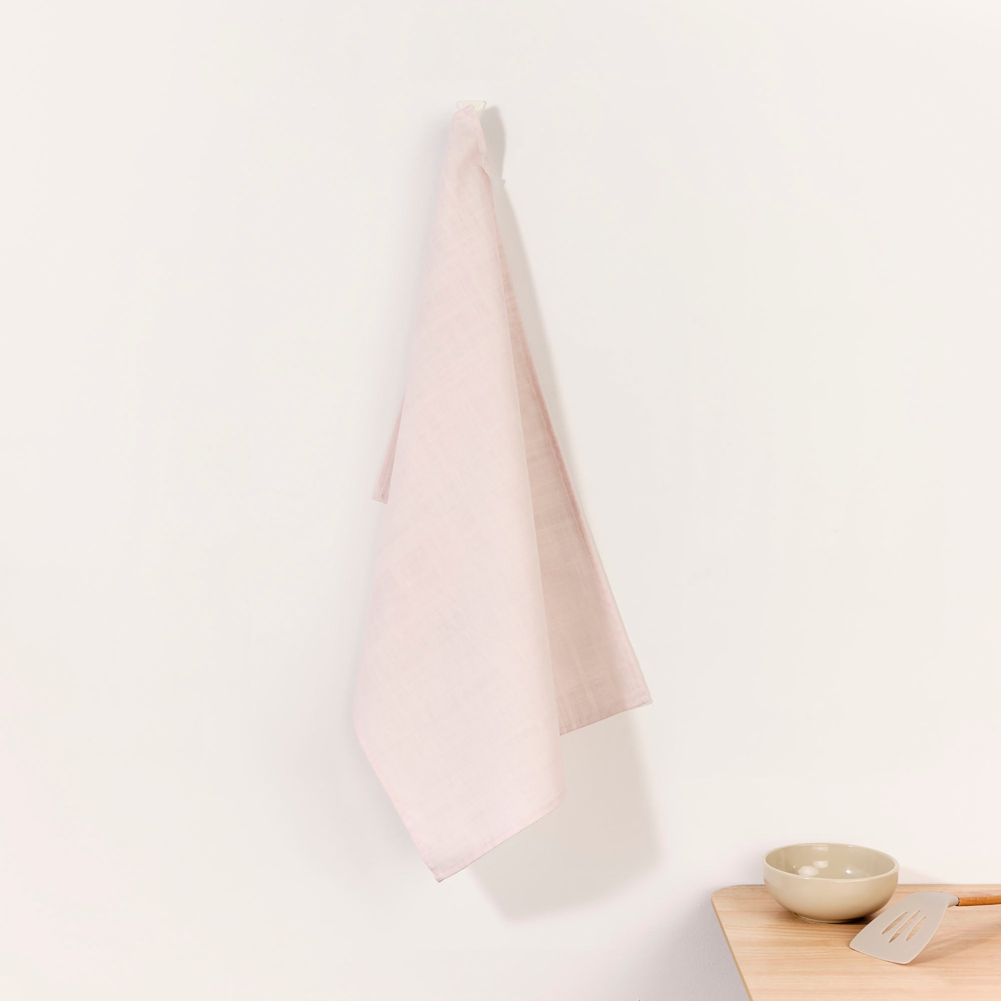 Pink kitchen towel 45x70 cm