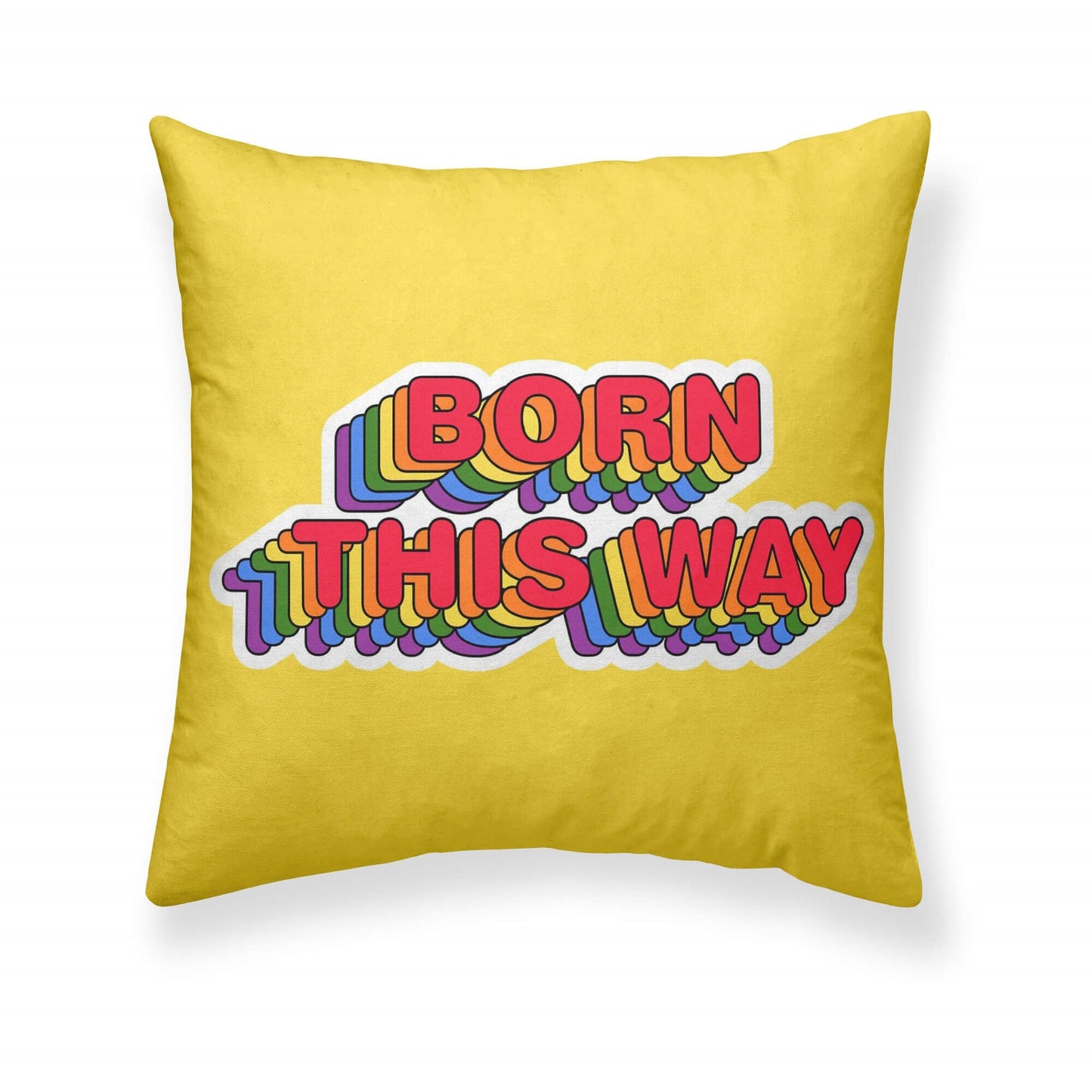 Housse de coussin 100% coton Pride 34 50x50 cm