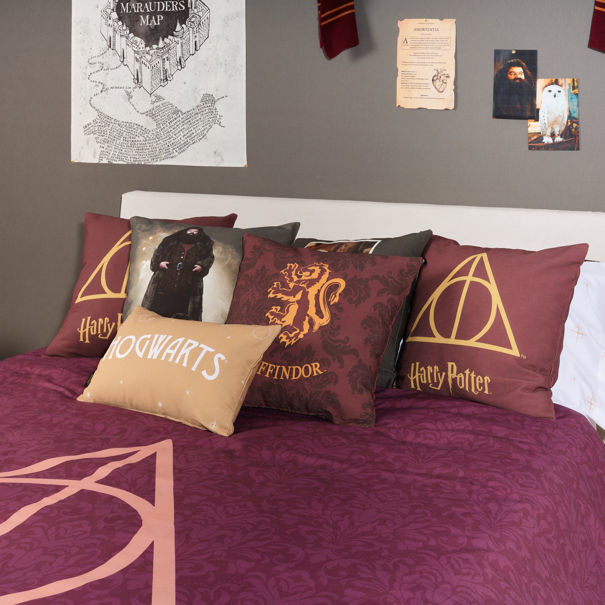 100% cotton duvet cover Deathly Hallows Damascus