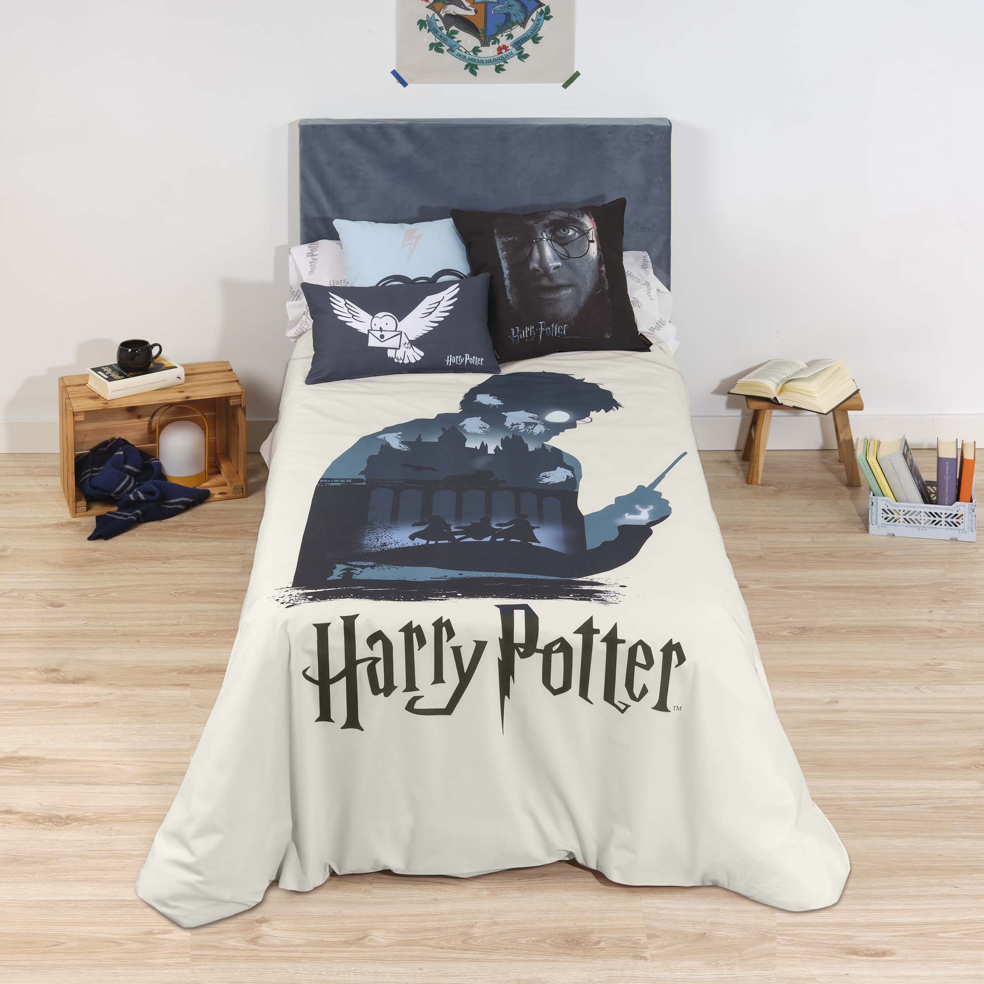 Harry Silhouette 100% cotton duvet cover