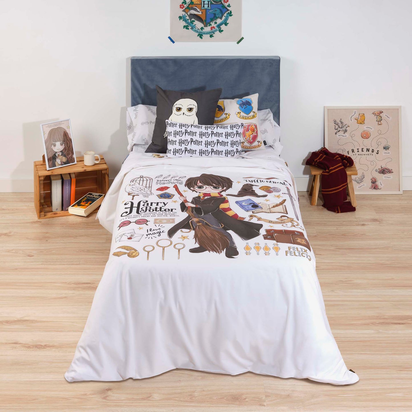 Housse de couette 100% coton I Love Magic