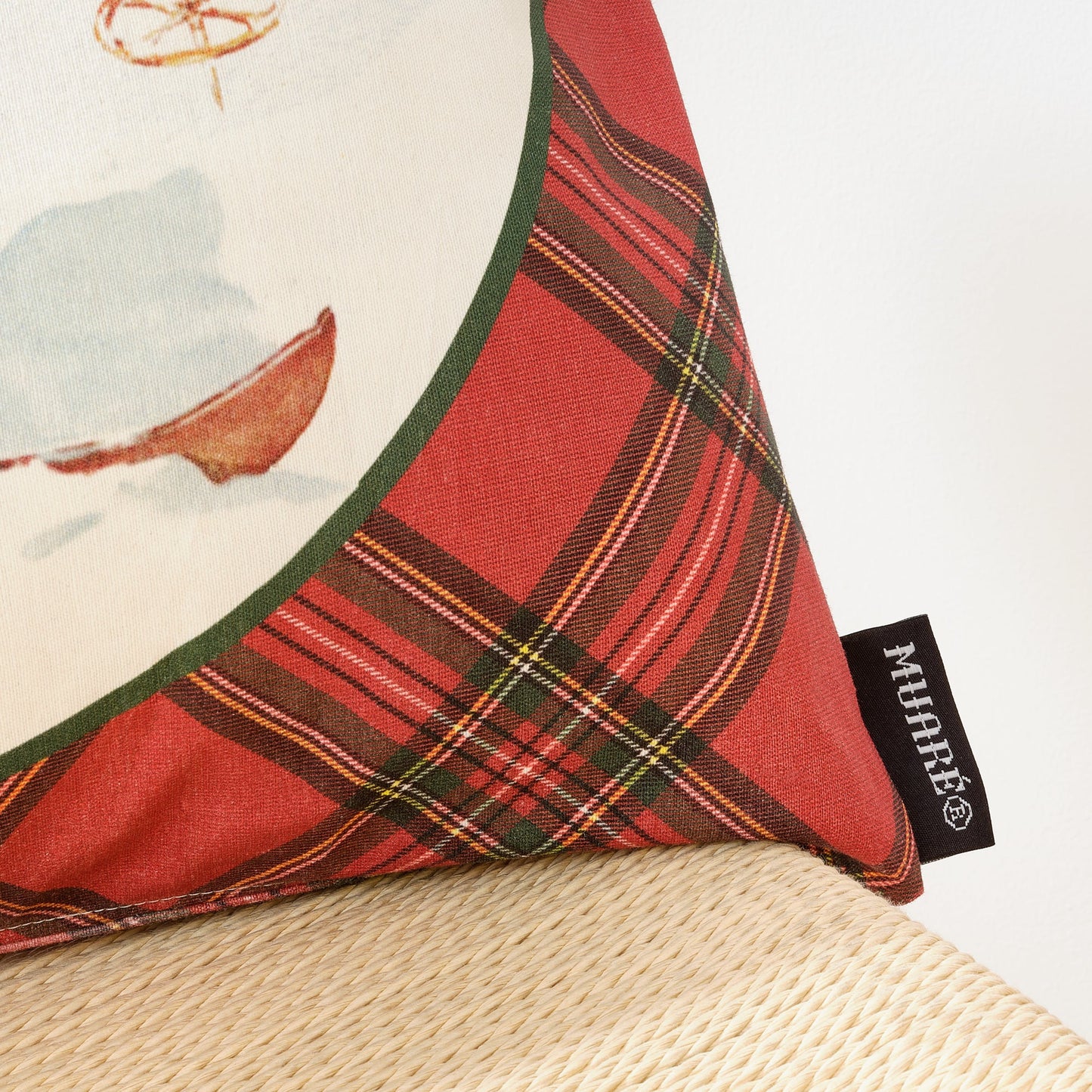 100% Cotton Christmas Sky Cushion Cover A 50x50 cm