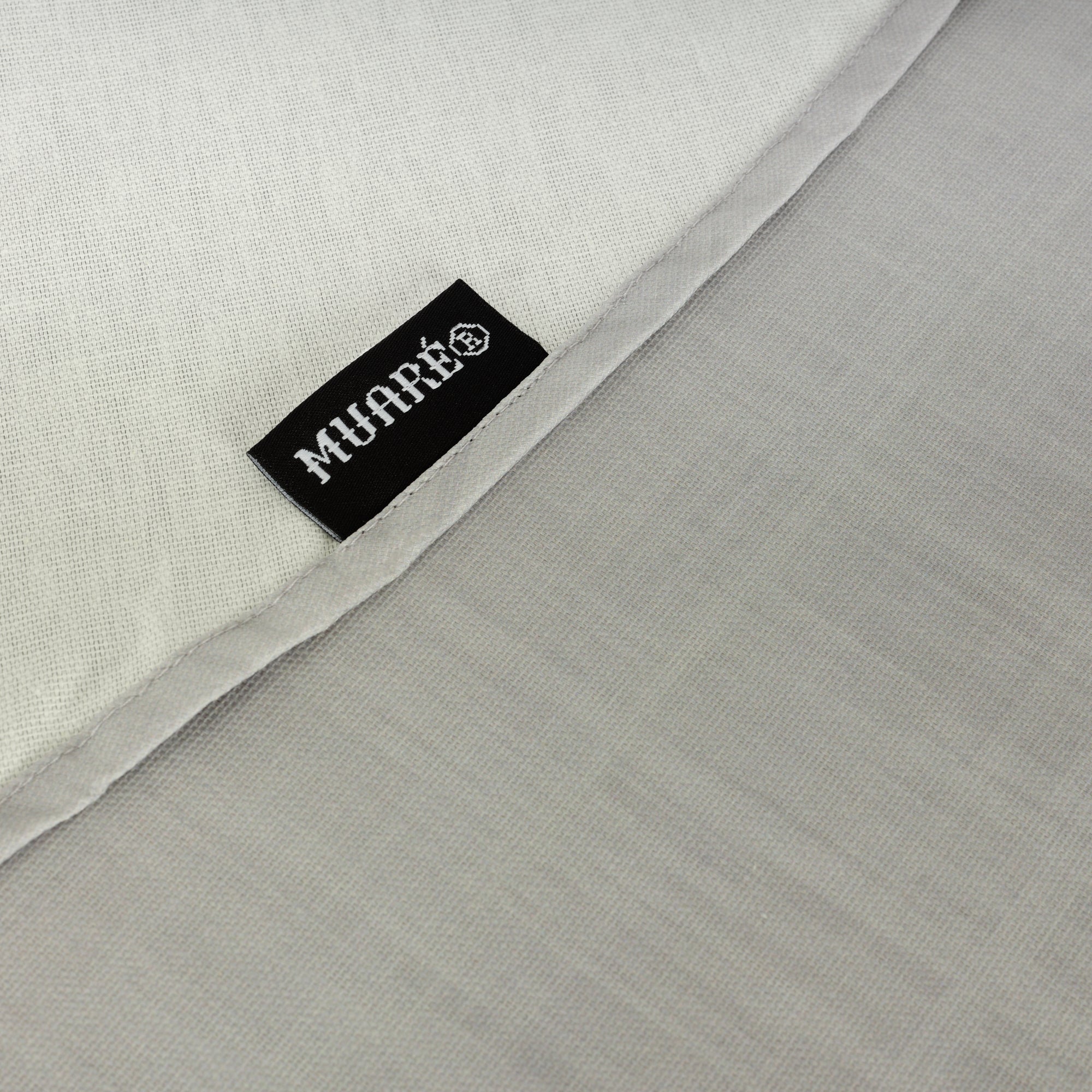 Round stain resistant tablecloth Medium Grey