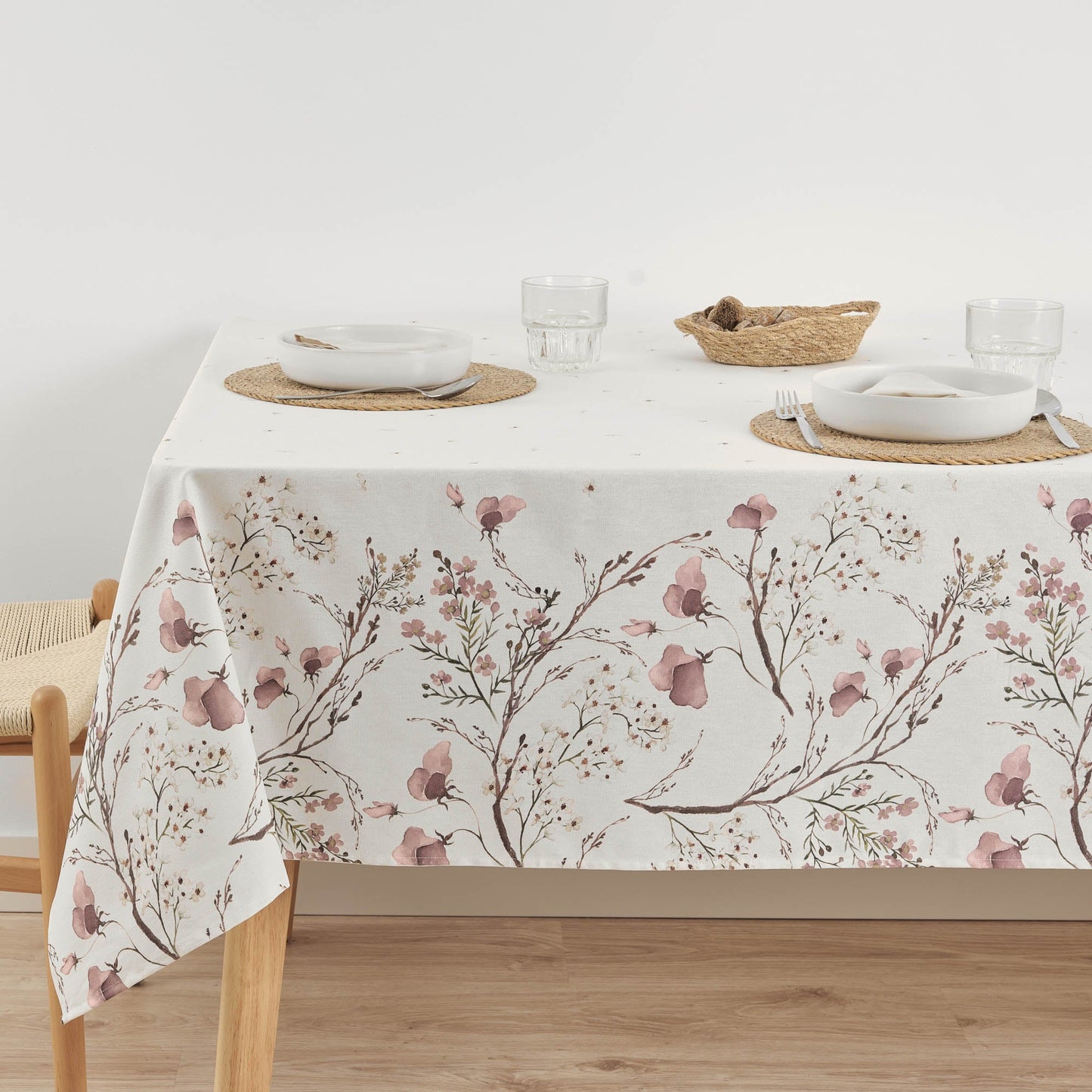 Mantel antimanchas Liel Rosa