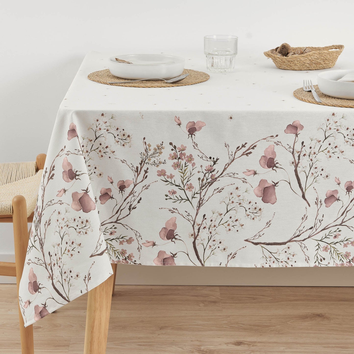 Mantel antimanchas Liel Rosa