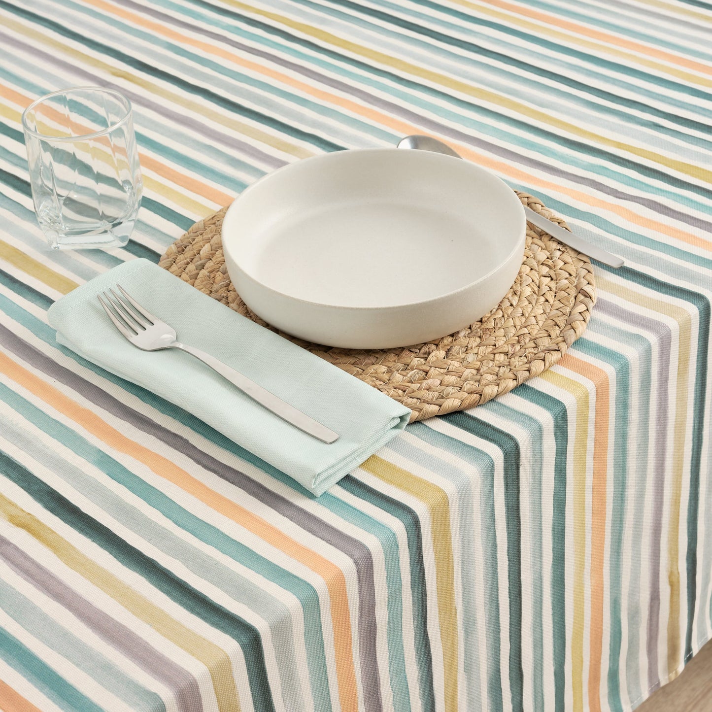 Naiara Blue XL Stain-resistant Tablecloth