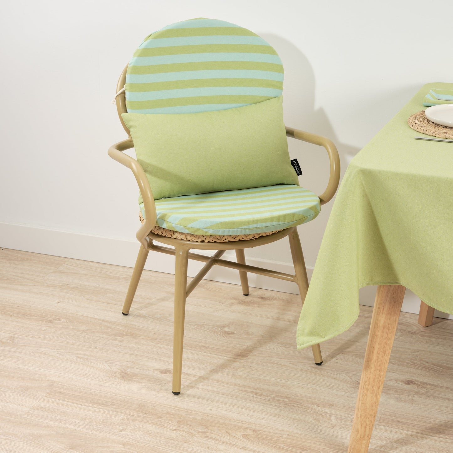 Housse de coussin Maglia Uni Pistache 30x50 cm