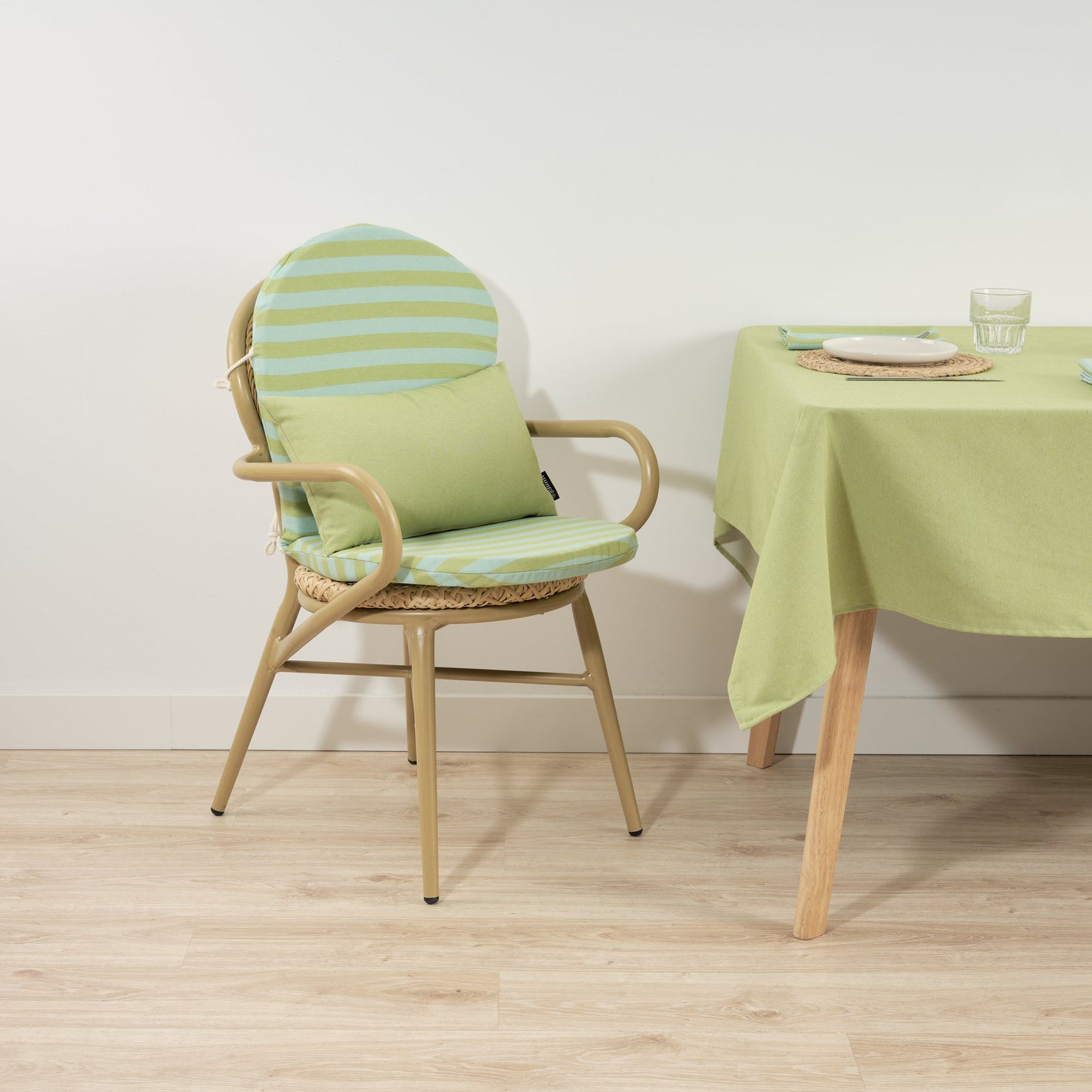 Housse de coussin Maglia Uni Pistache 30x50 cm