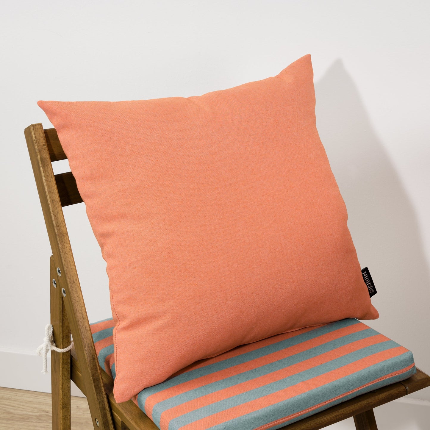 Funda de cojín Maglia Liso Naranja 50x50 cm