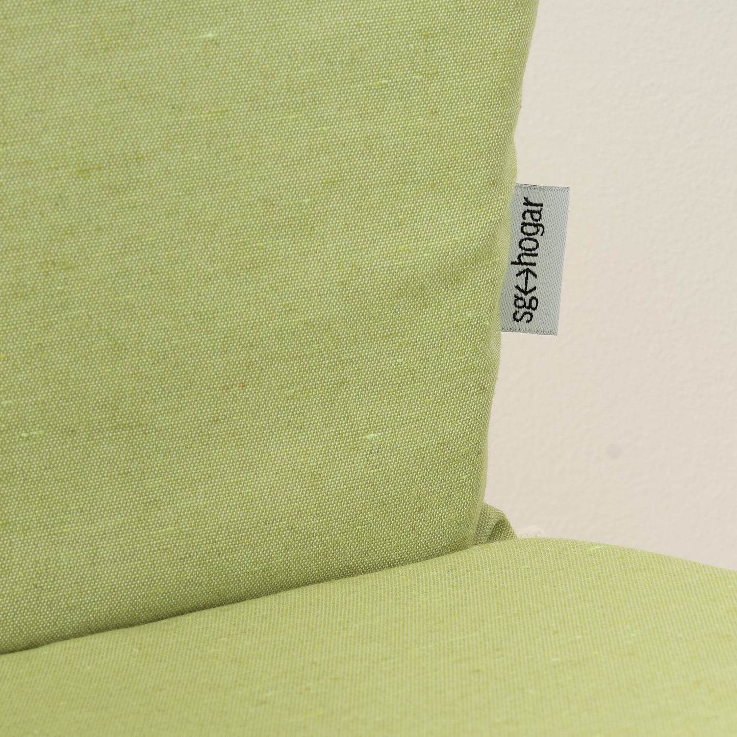 Cojín para silla de exterior Maglia Liso Pistacho 48x90 cm