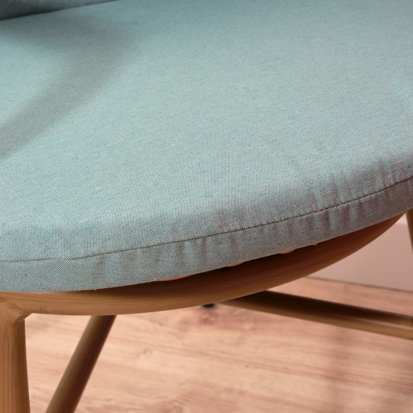 Cojín para silla de exterior Maglia Liso Agua 48x90 cm
