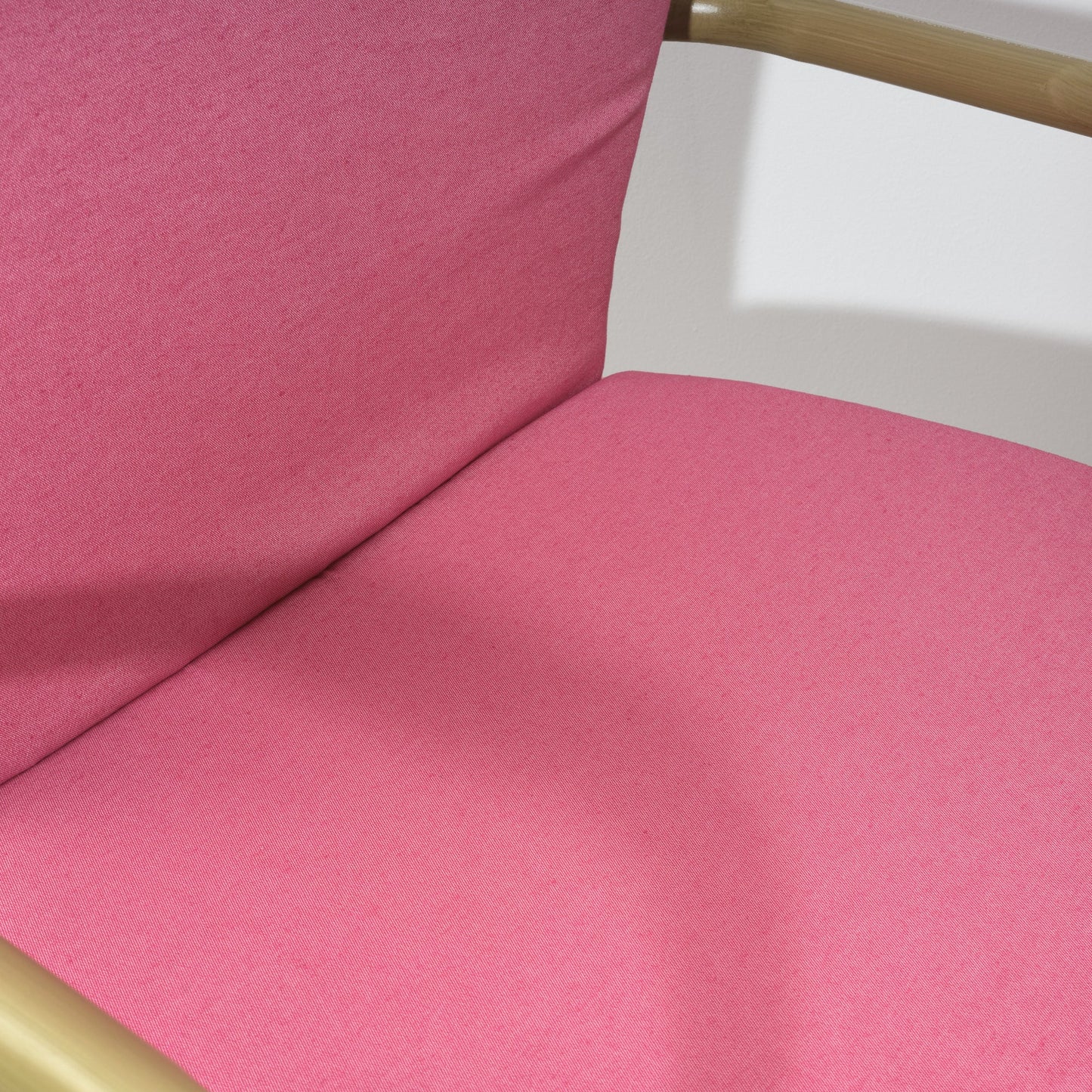 Cojín para silla de exterior Maglia Liso Fucsia 48x90 cm