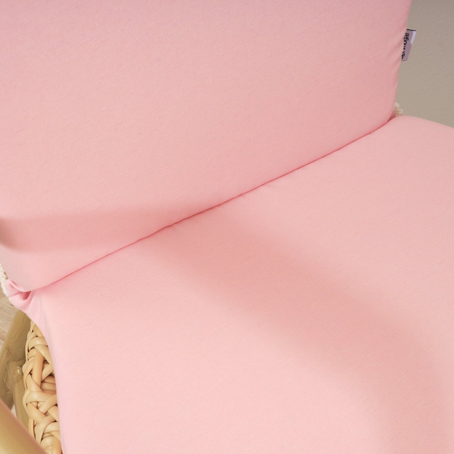 Cojín para silla de exterior Maglia Liso Rosa 48x90 cm