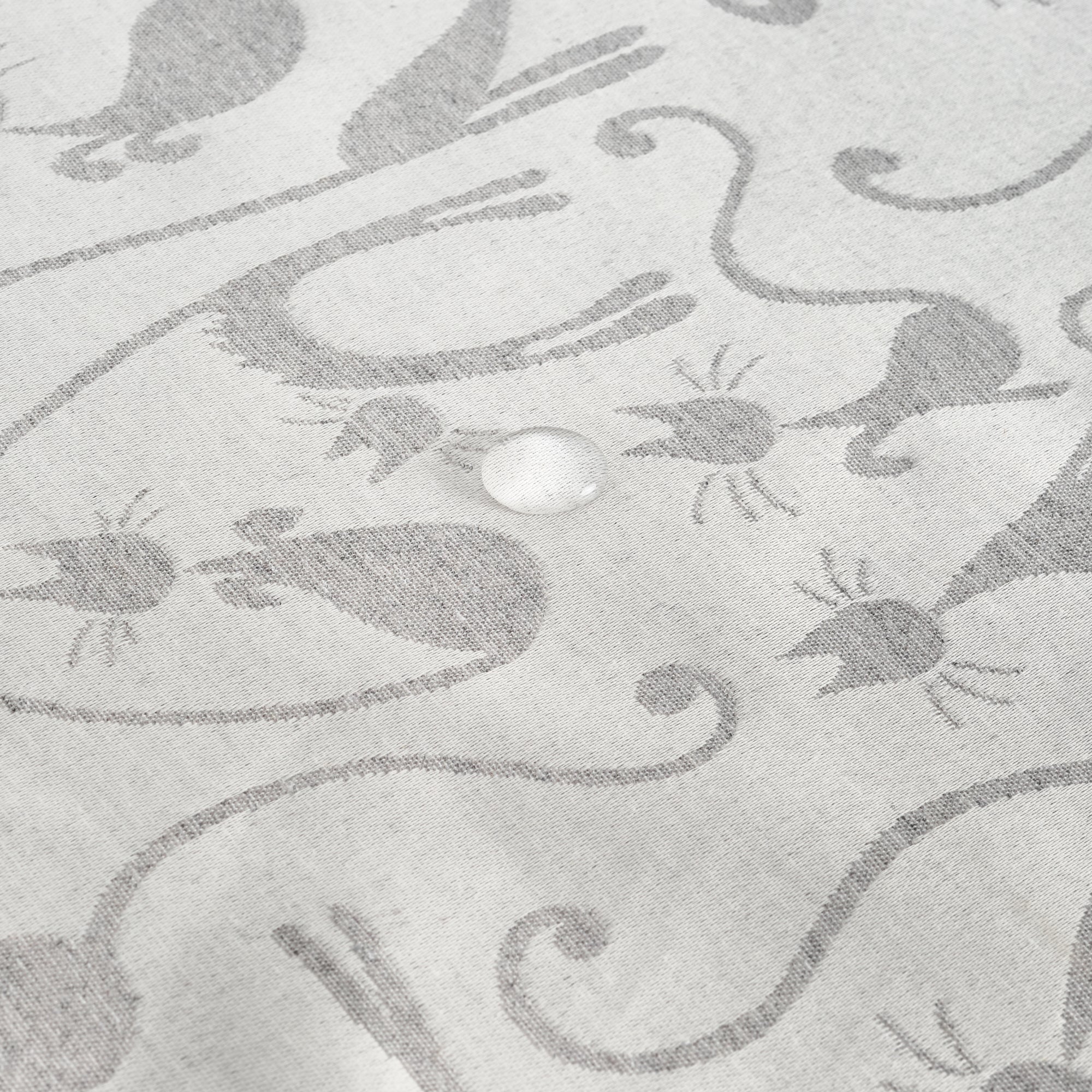 Nappe antitache jacquard acacia 2342 Alma Gris