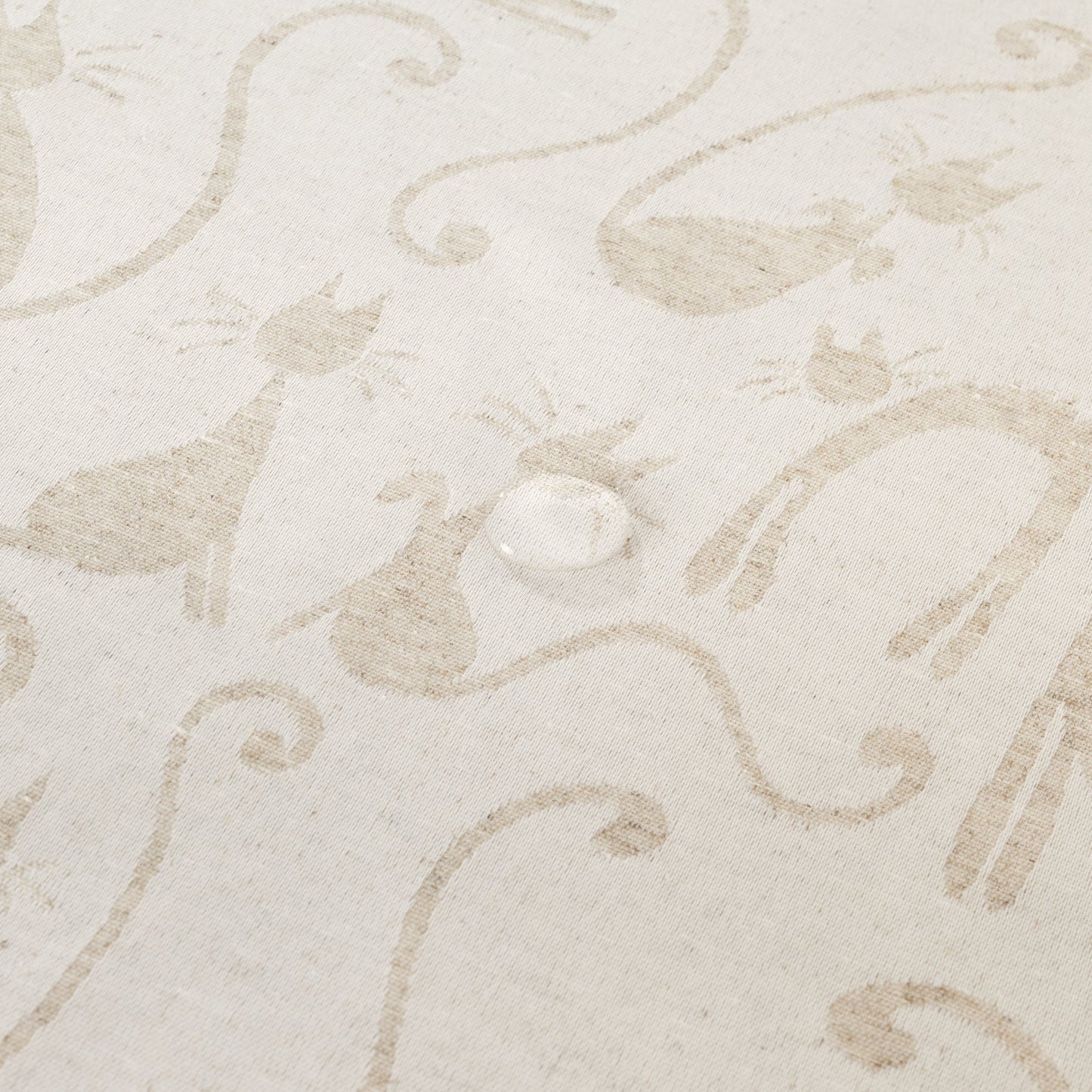 Mantel antimanchas jacquard Acacia 2342 Lino
