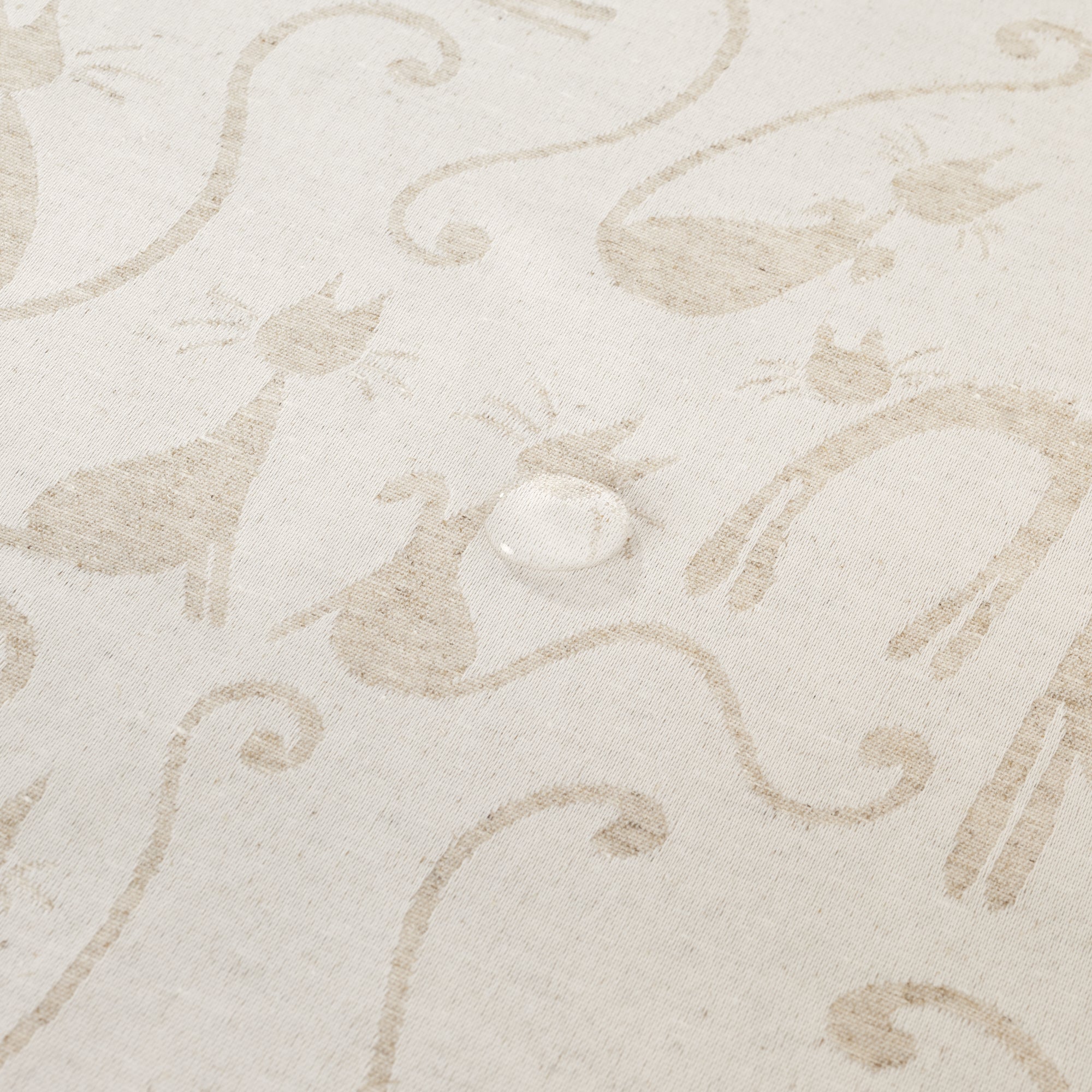 Acacia 2342 Linen jacquard stain-resistant tablecloth
