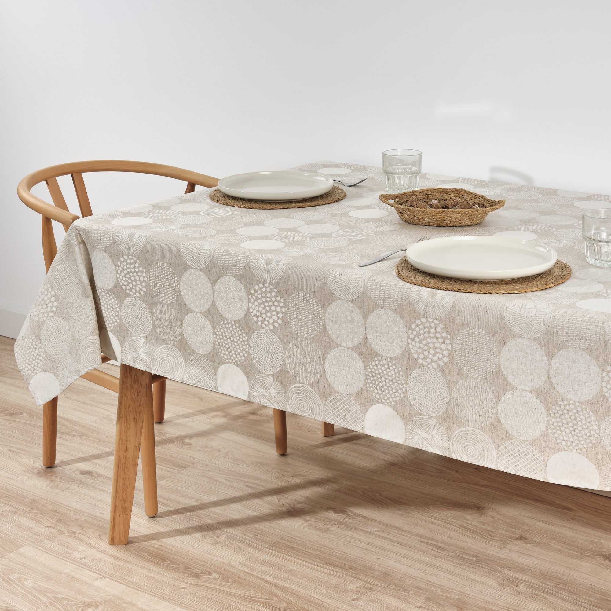 Acacia 3115 Nappe antitache jacquard lin