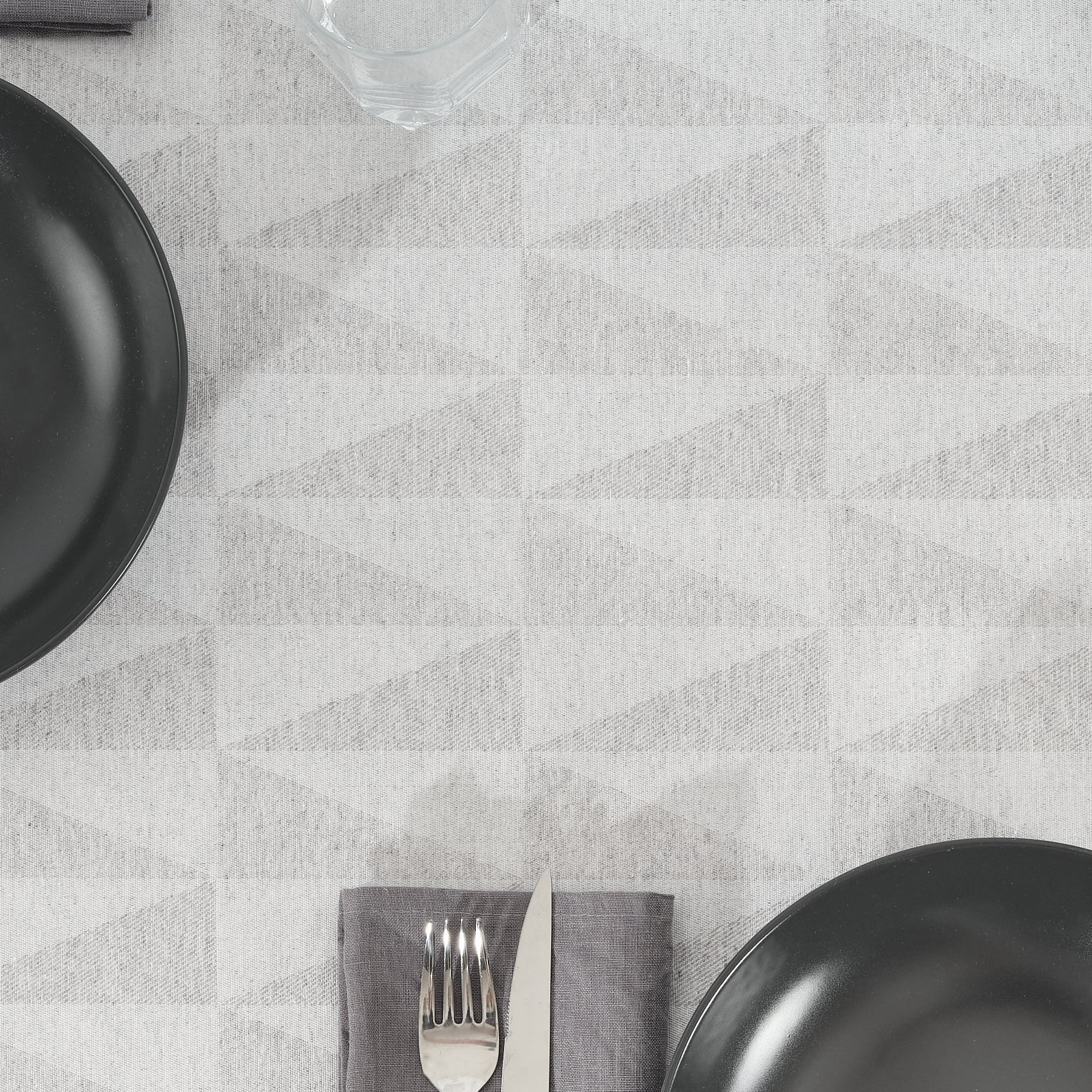 Nappe jacquard antitache Alamo 3780 Alma Gris