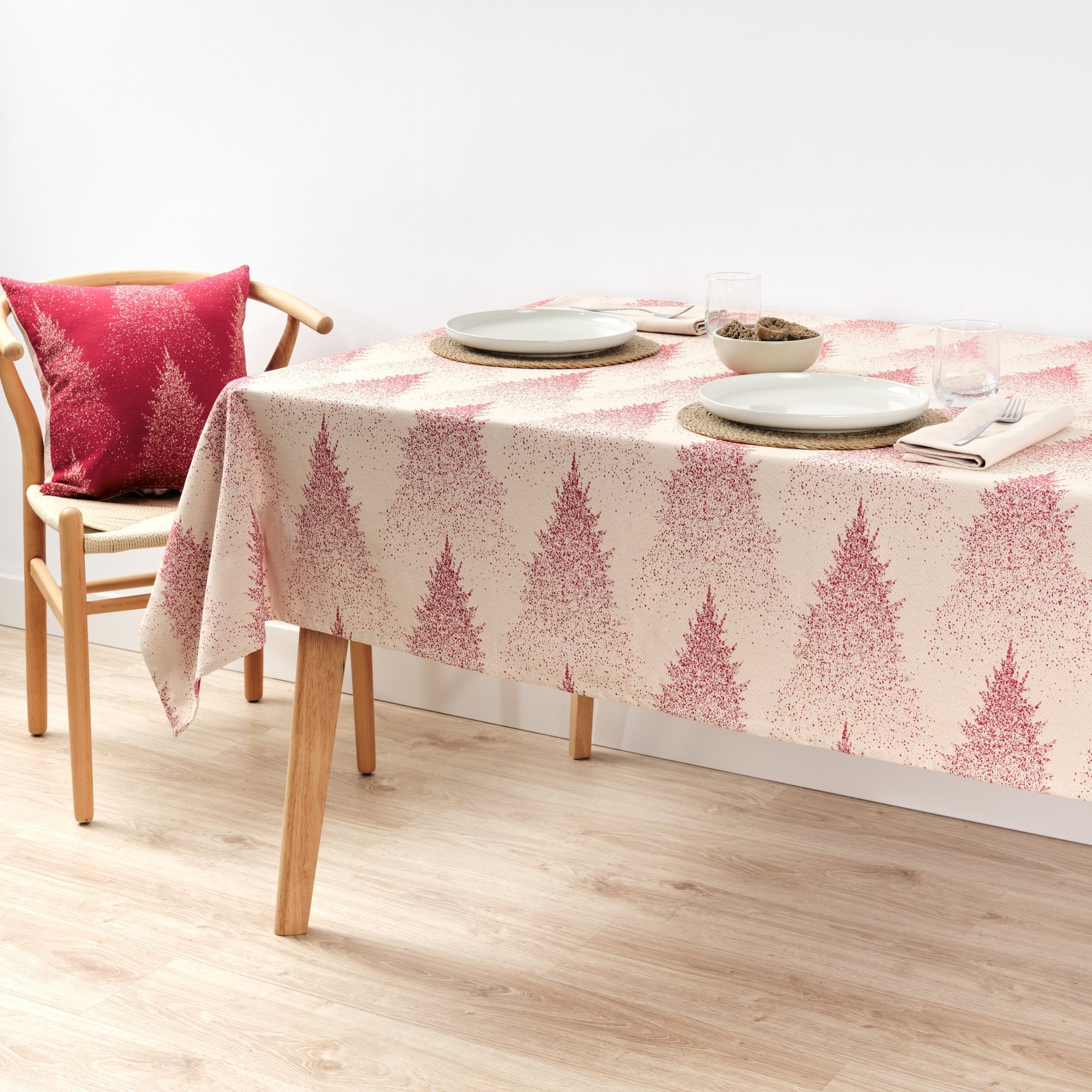 Nappe jacquard réversible antitache 33740