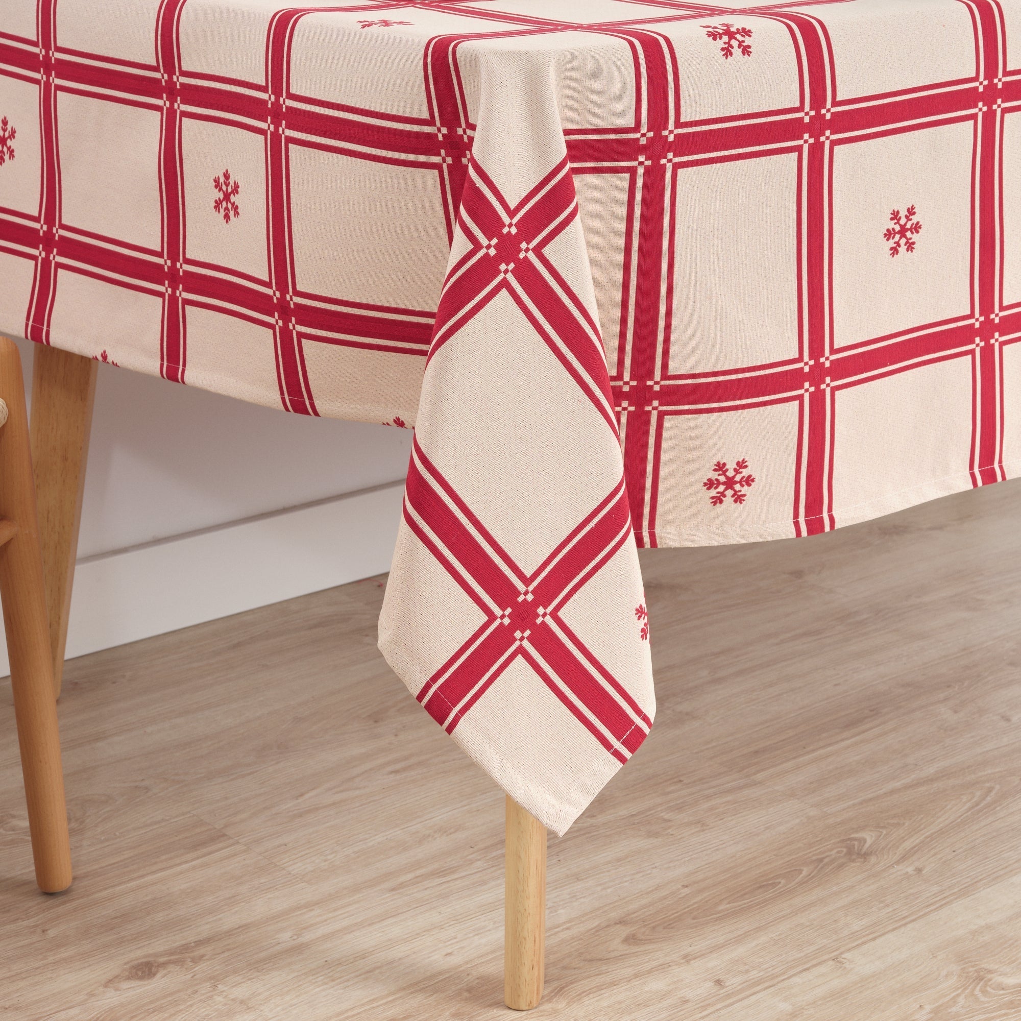 Nappe jacquard réversible antitache 33742E