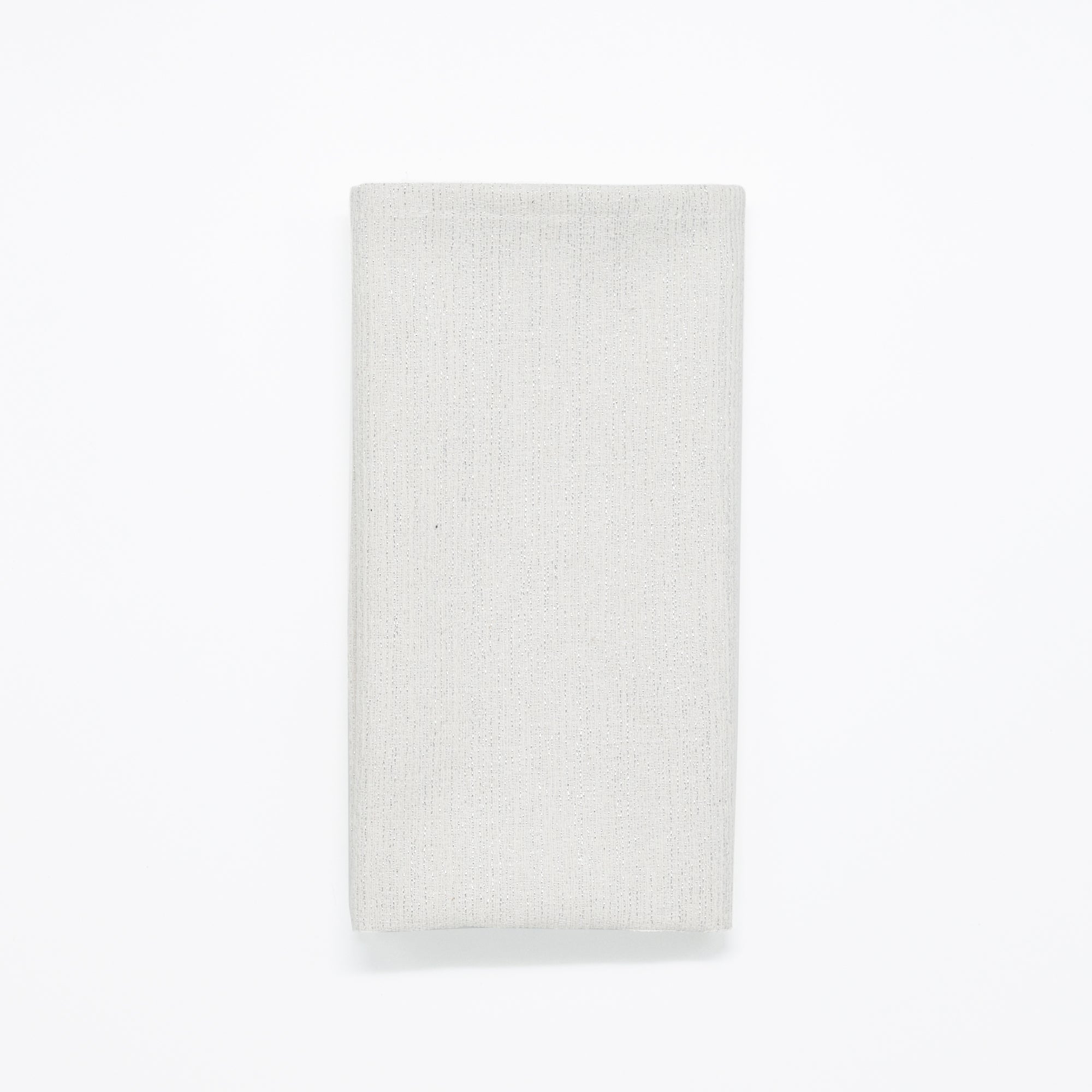 Paquet de 2 unités serviette jacquard fil argent R17948 45x45 cm