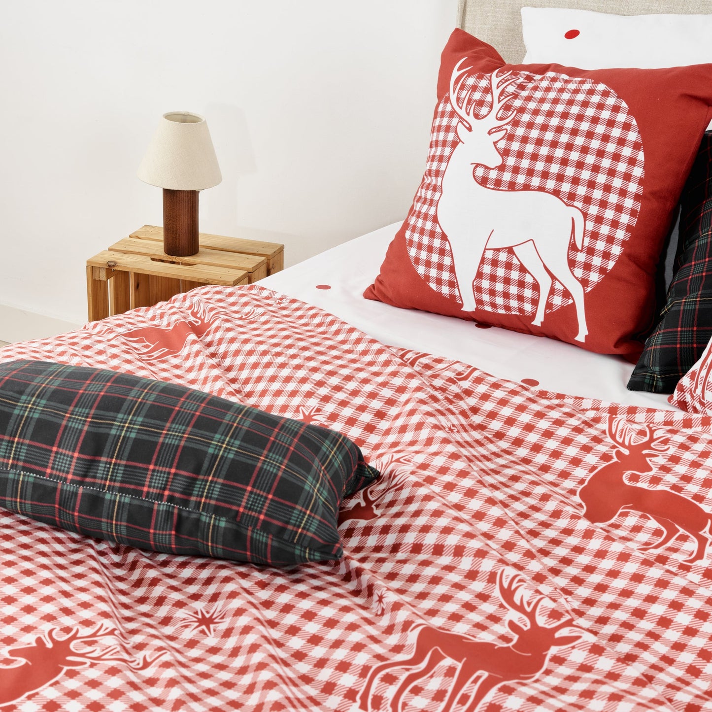 Housse de coussin Laponia 75 50x50 cm 100% coton