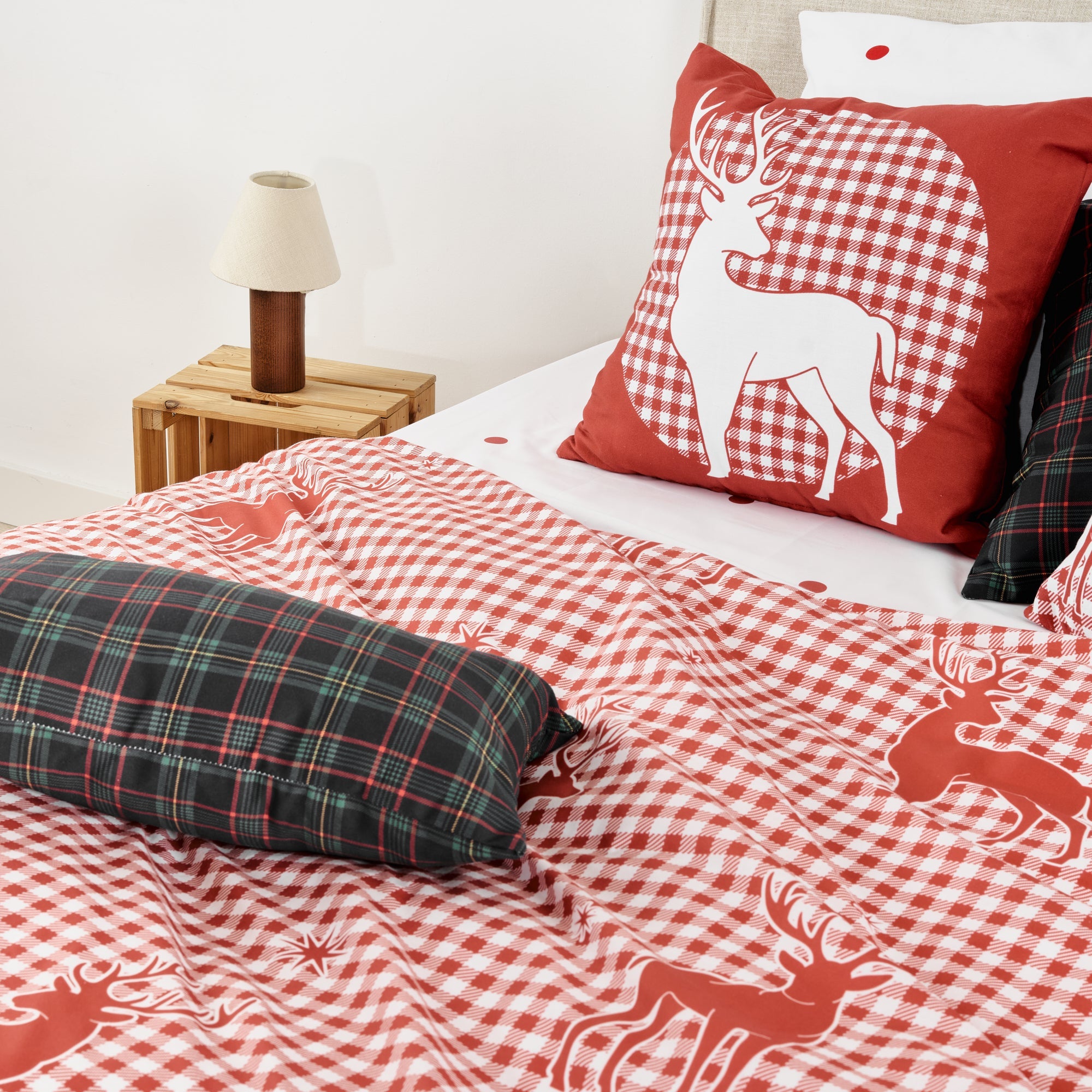 Lapland cushion cover 75 50x50 cm 100% cotton