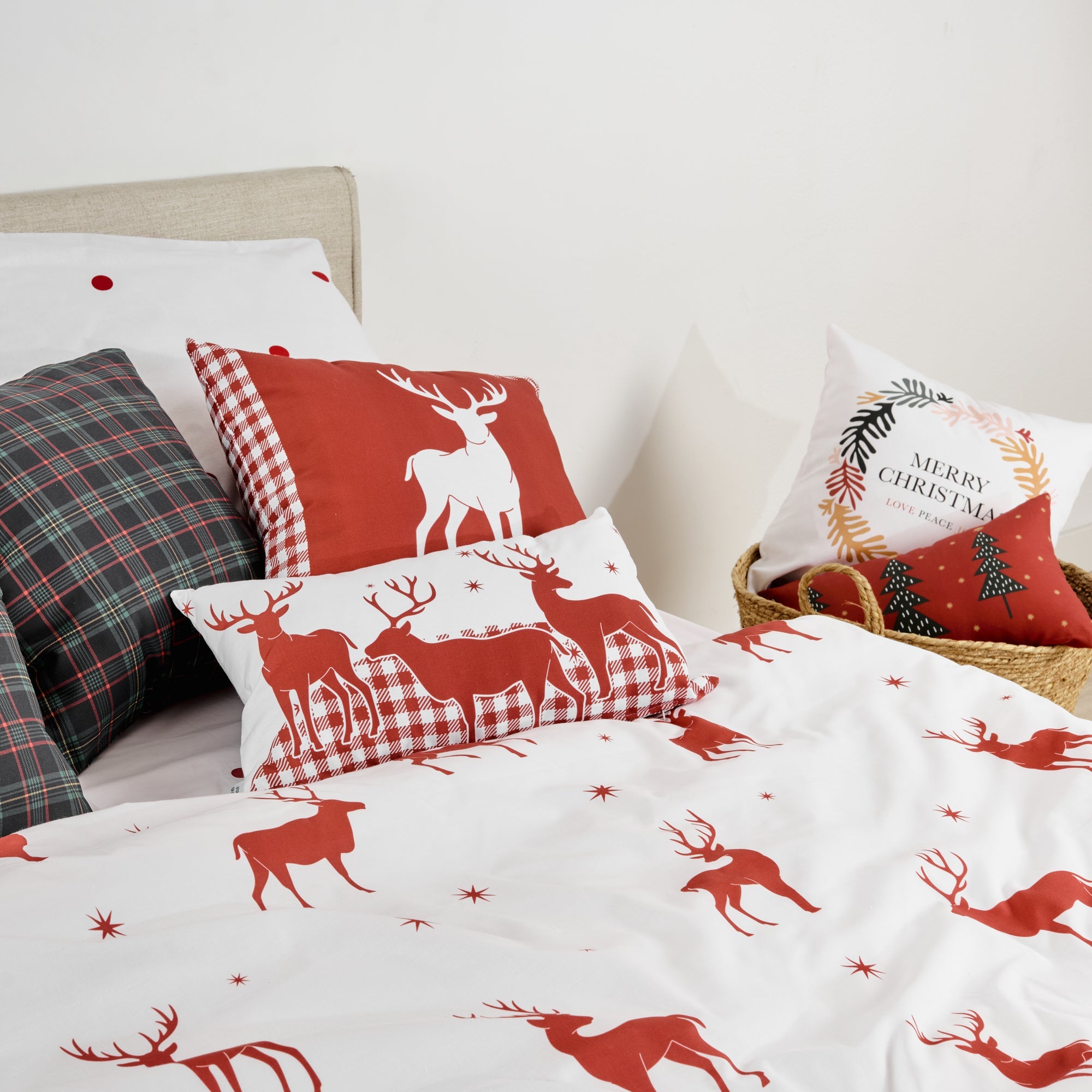 Lapland cushion cover 76 50x50 cm 100% cotton