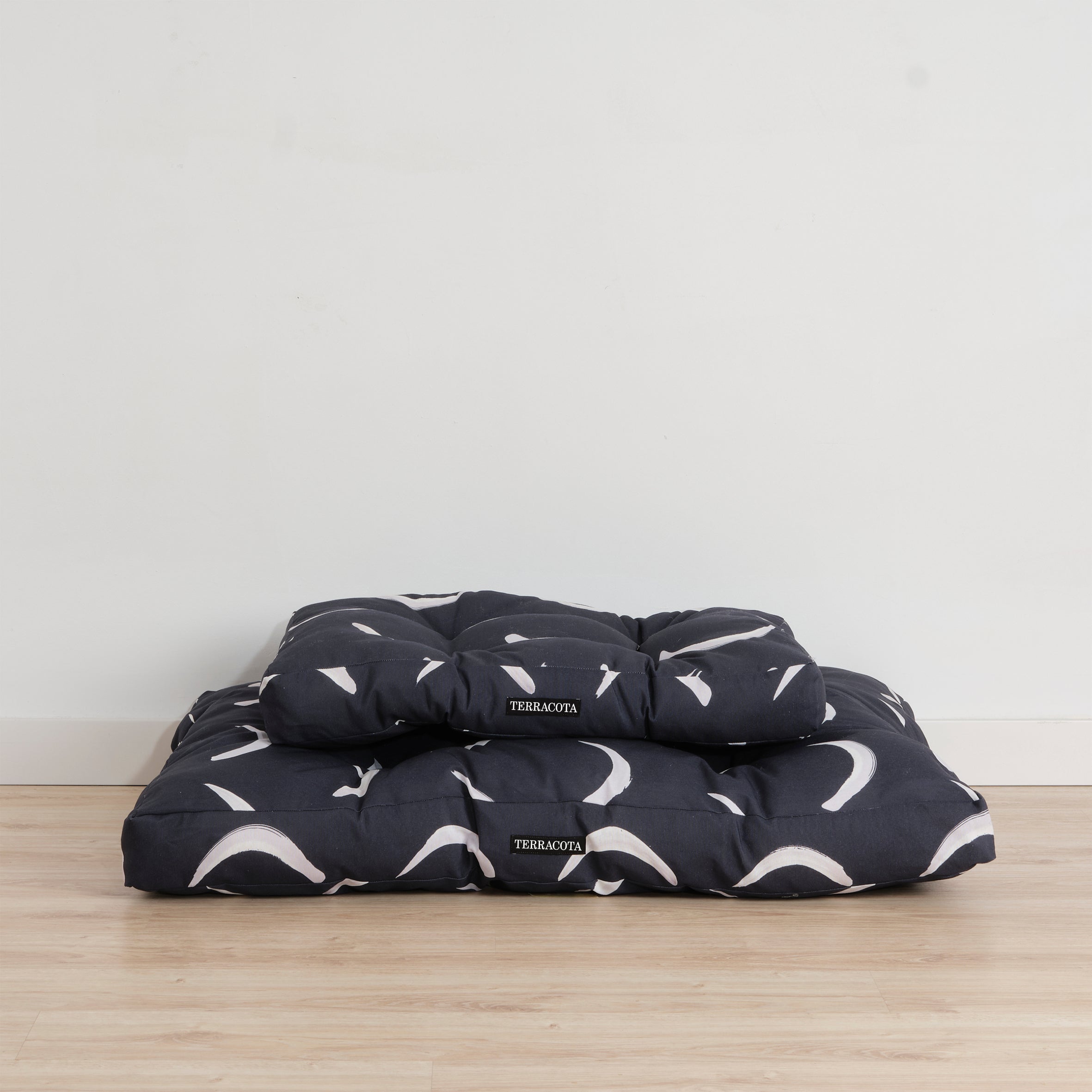 Cama para mascotas gruesa y acolchada antimanchas Calella Azul