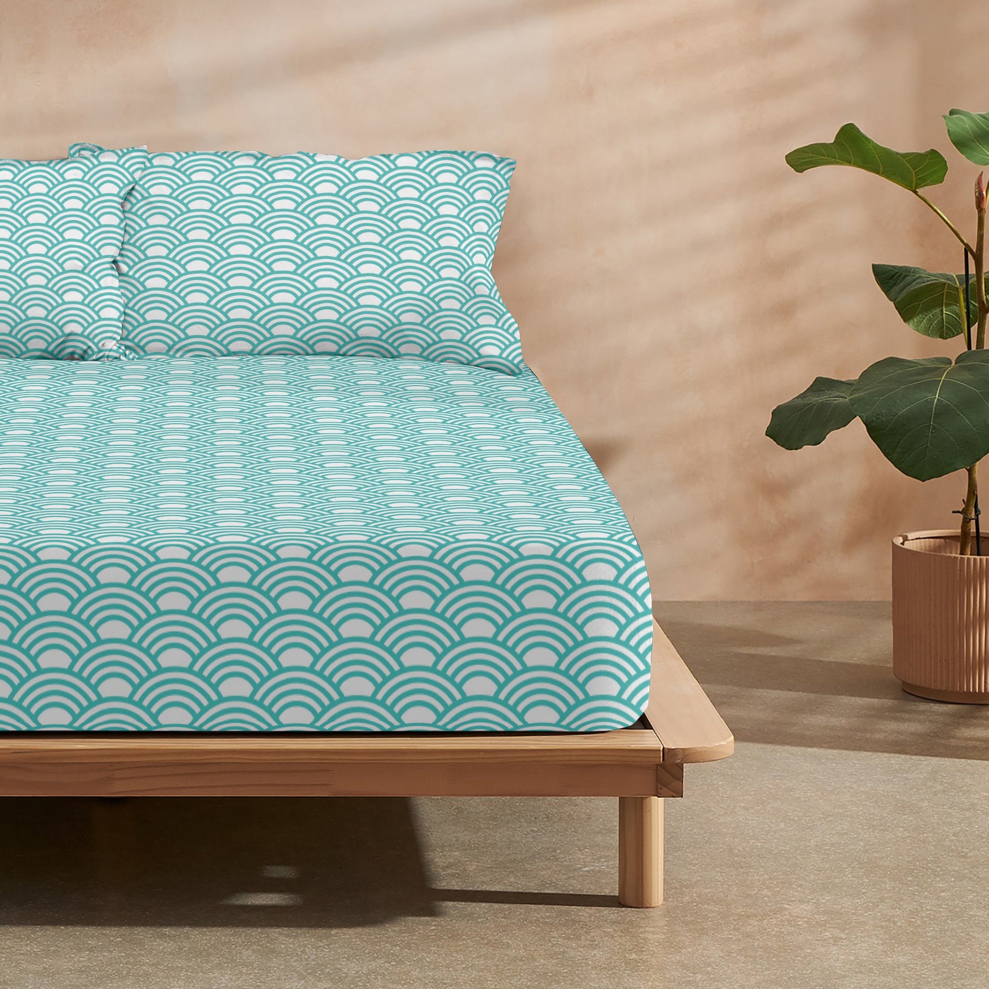 100% Cotton Sheet Set Shark Boy