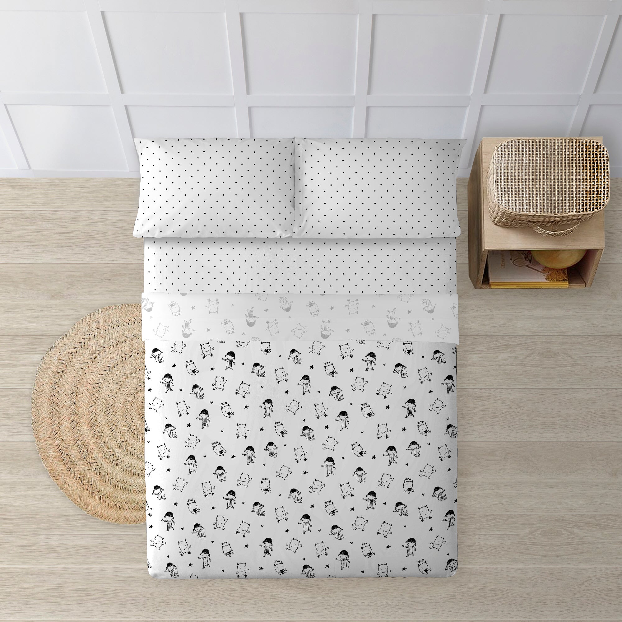 Wow 100% Cotton Sheet Set by Lyona Ivanova
