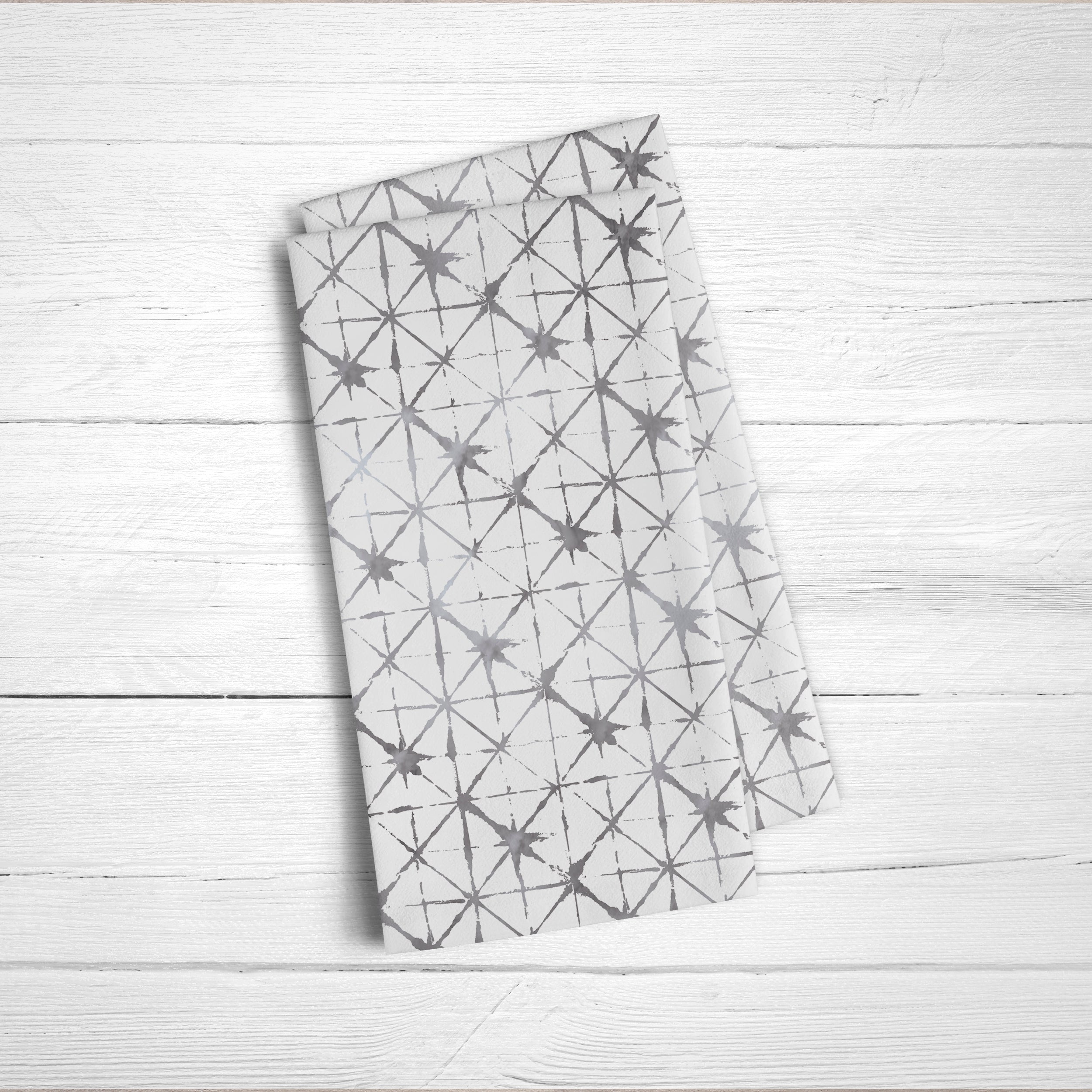 Pack de 2 serviettes Modèle 42 100% coton 45x45 cm