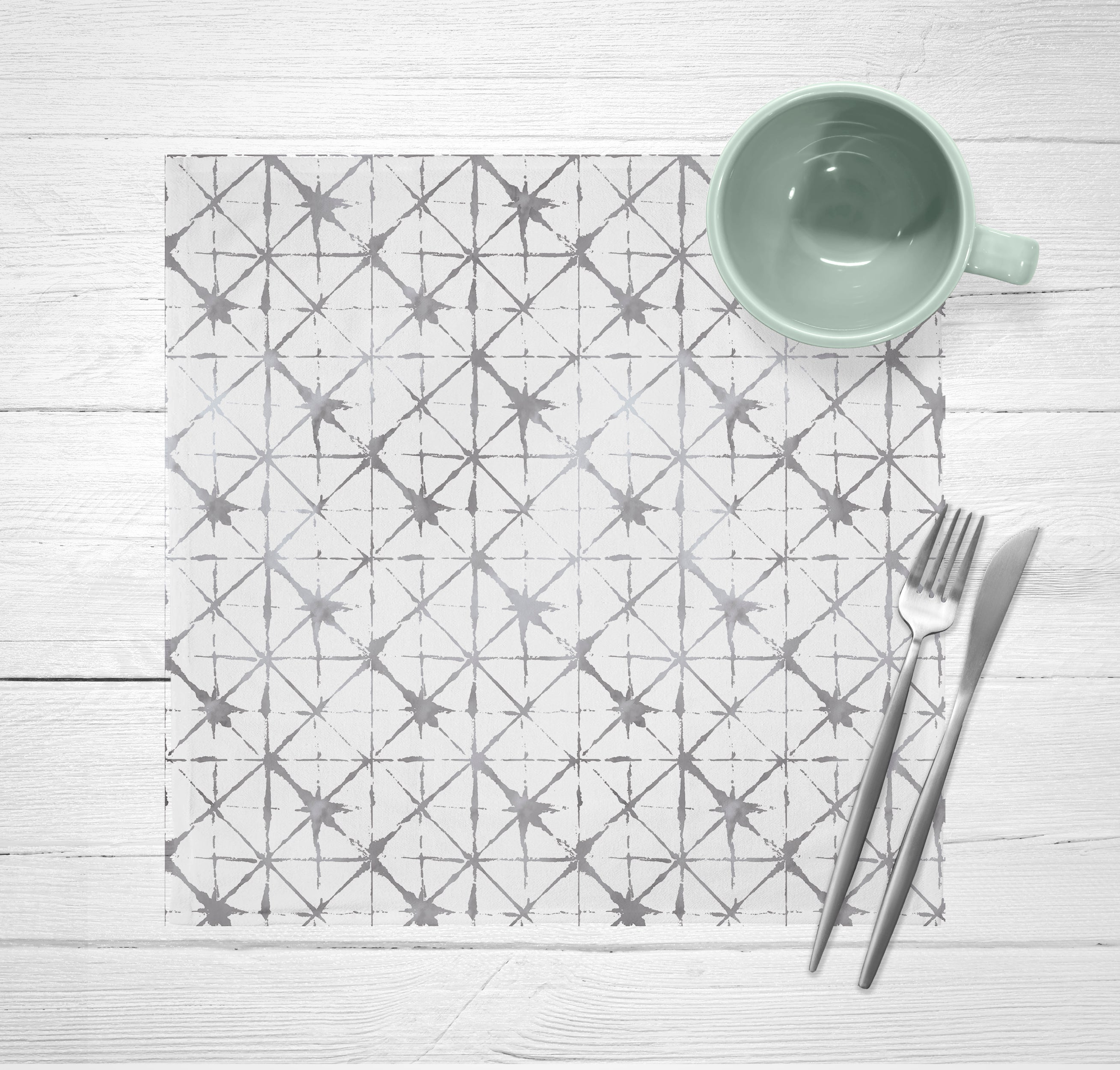 Pack de 2 serviettes Modèle 42 100% coton 45x45 cm