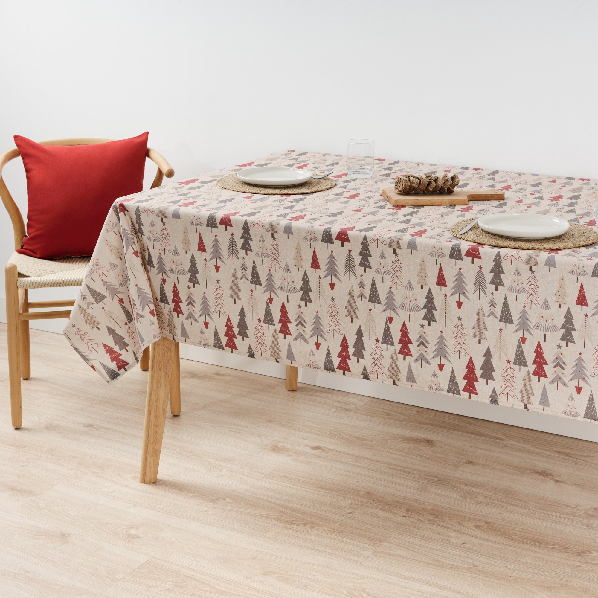 Stain-resistant tablecloth XL Merry Christmas 31
