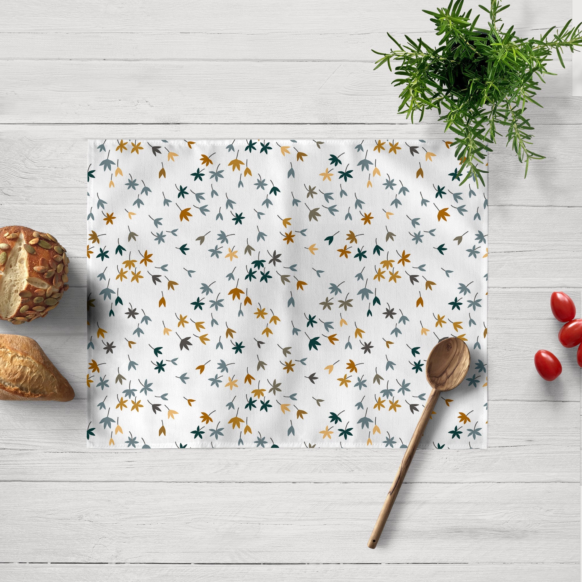 Pack of 2 resin individual placemats 0120-153 - 45x35 cm