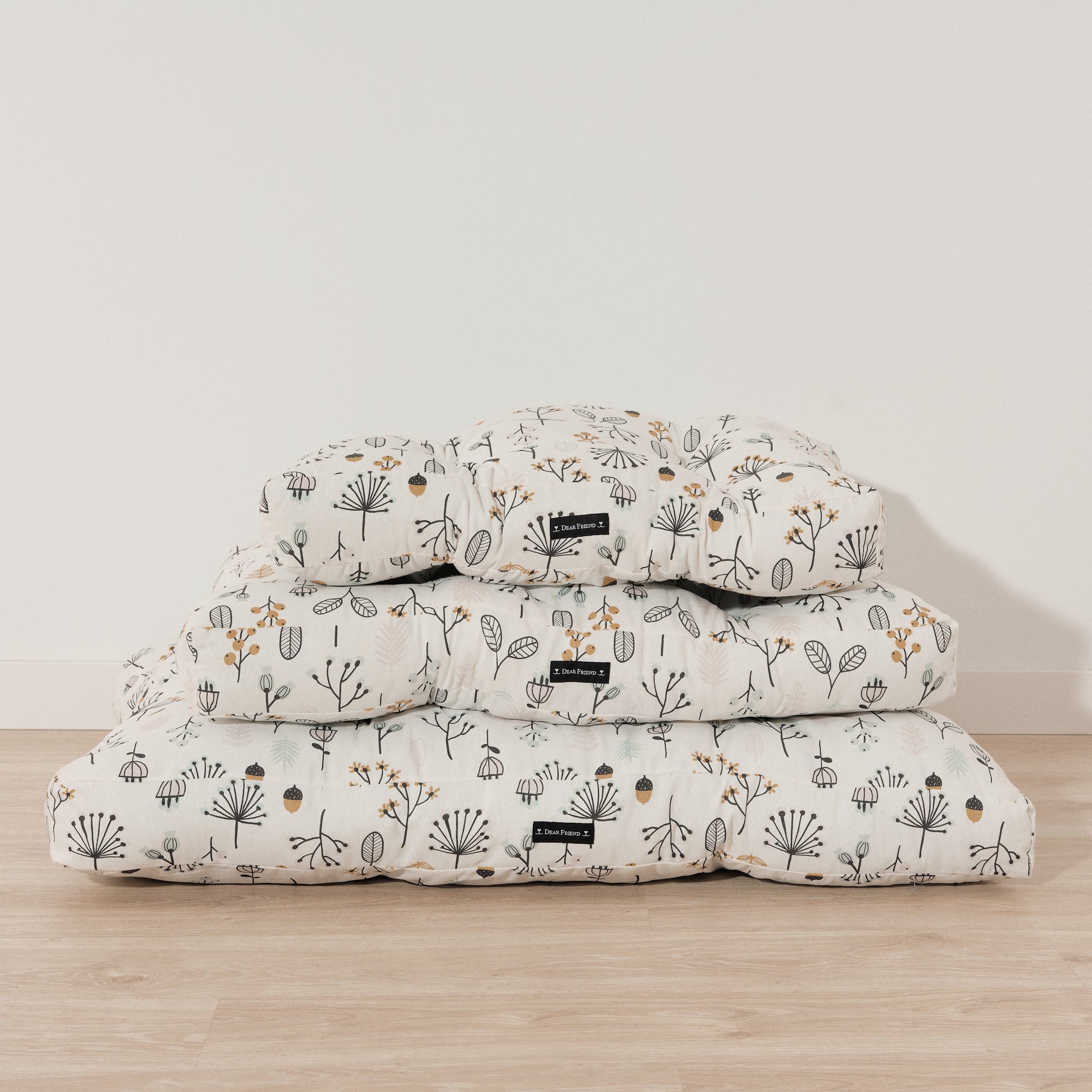 Protector antimanchas para cama de mascotas Santorini Red