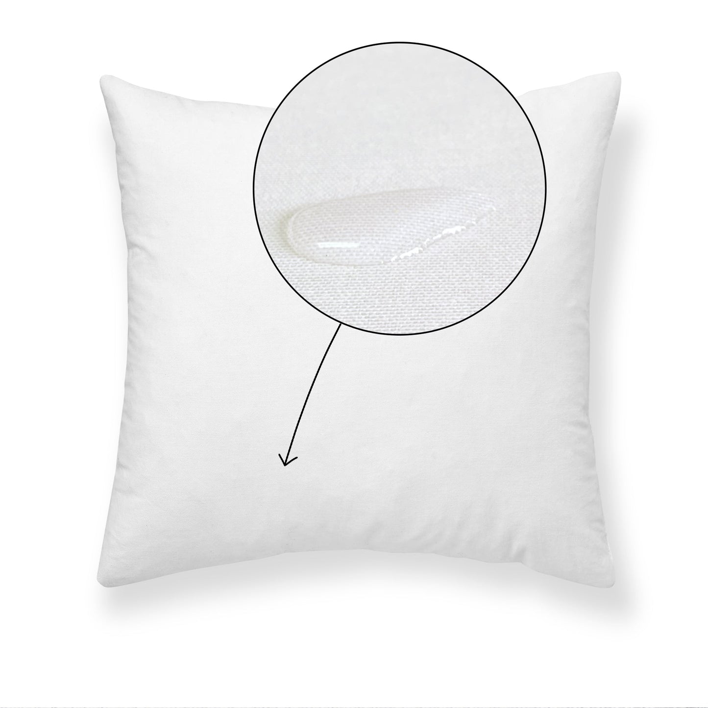 Cojín resinado con relleno 0119-19 50x50 cm