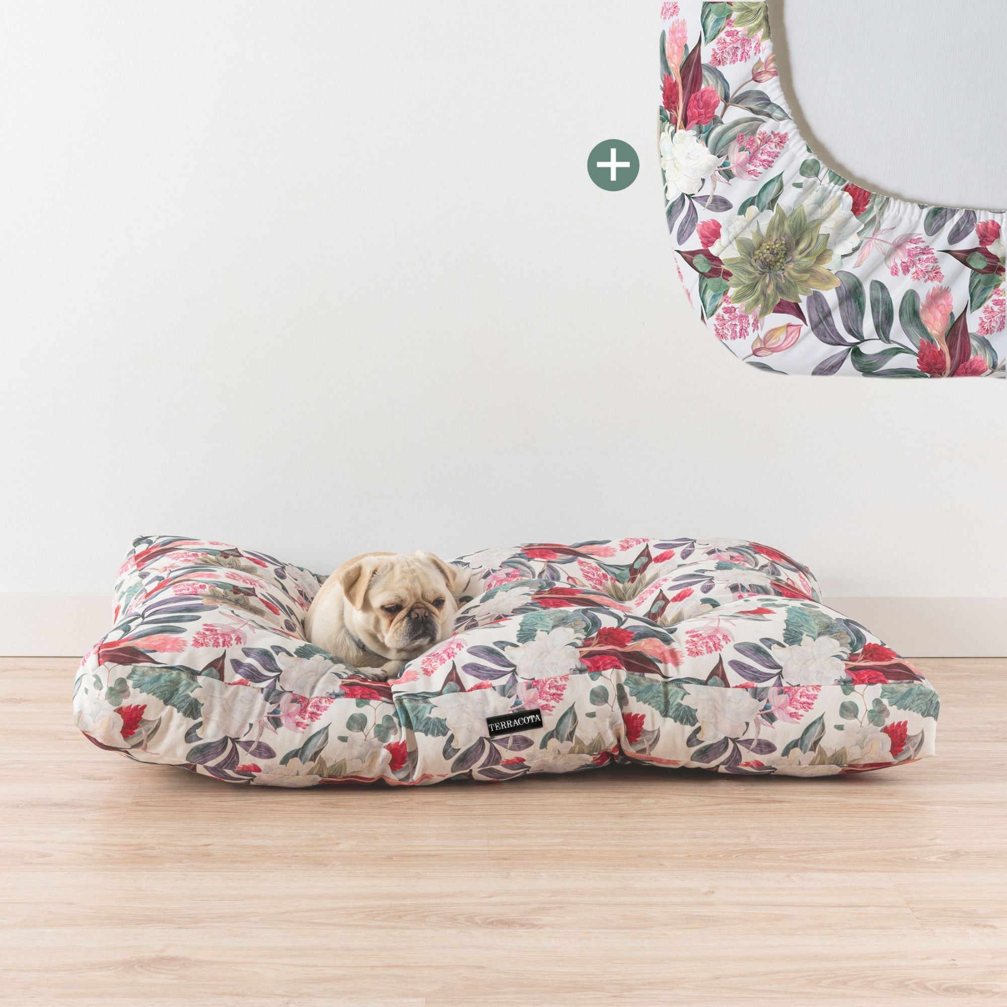 Pack cama para mascota + Protector antimanchas 0318-105 RED.